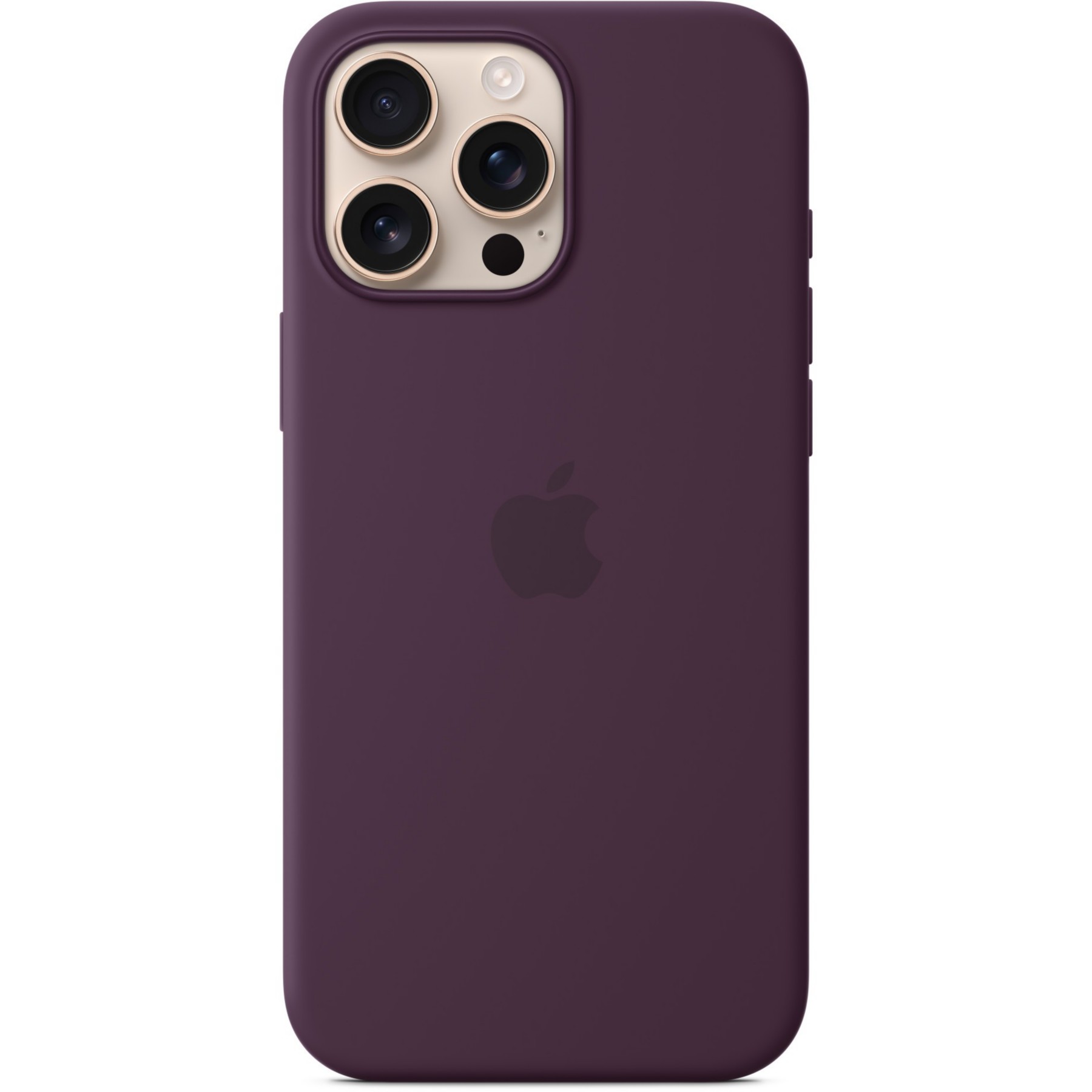 Coque APPLE iPhone 16 Pro Max Prune MagSafe silic Reconditionné