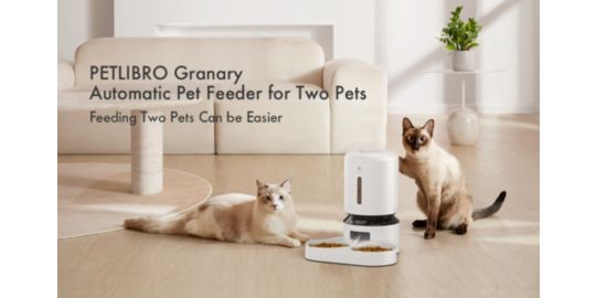 Distributeur PETLIBRO automatique de croquette 5L Duo Blanc