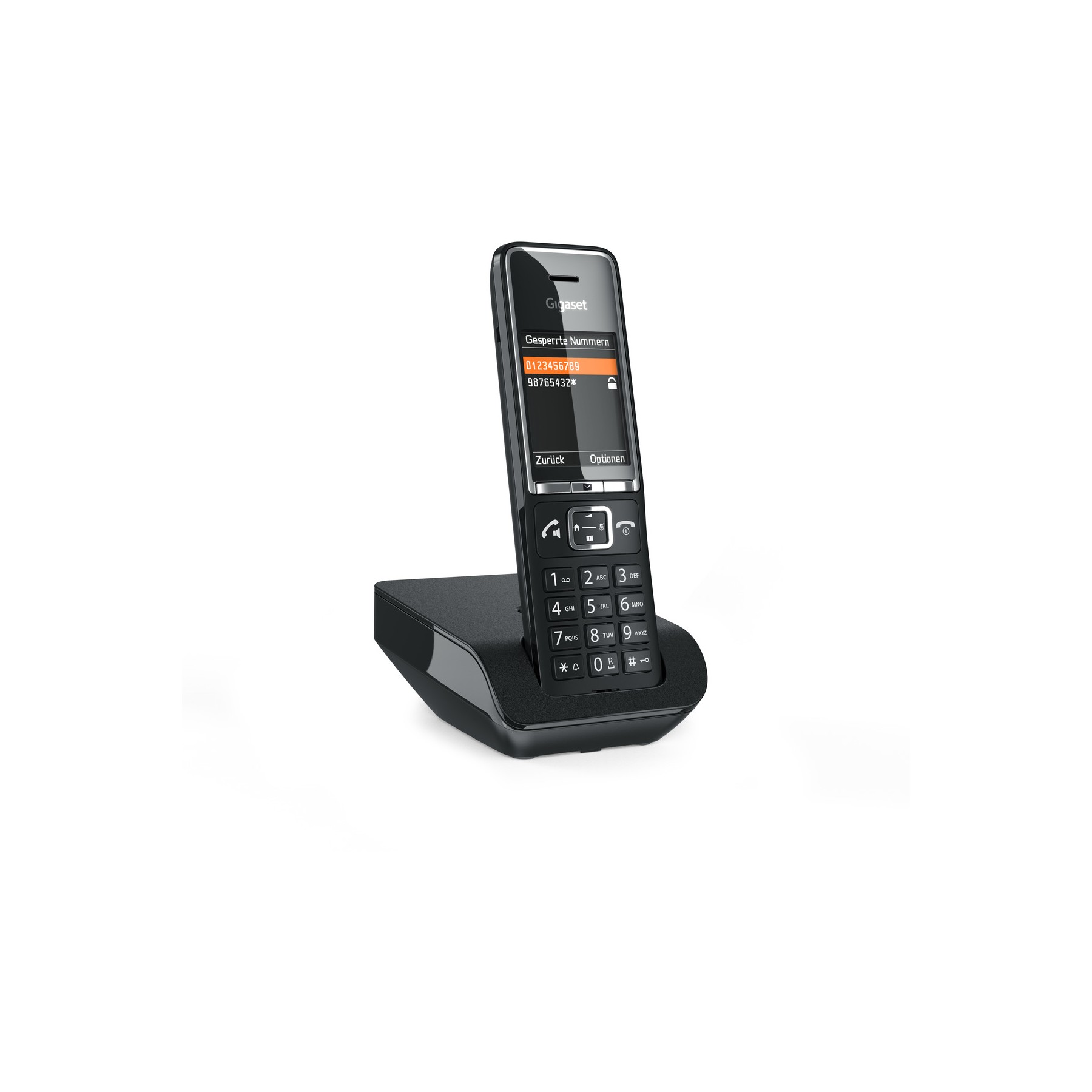 Téléphone sans fil GIGASET COMFORT 550 NOIR