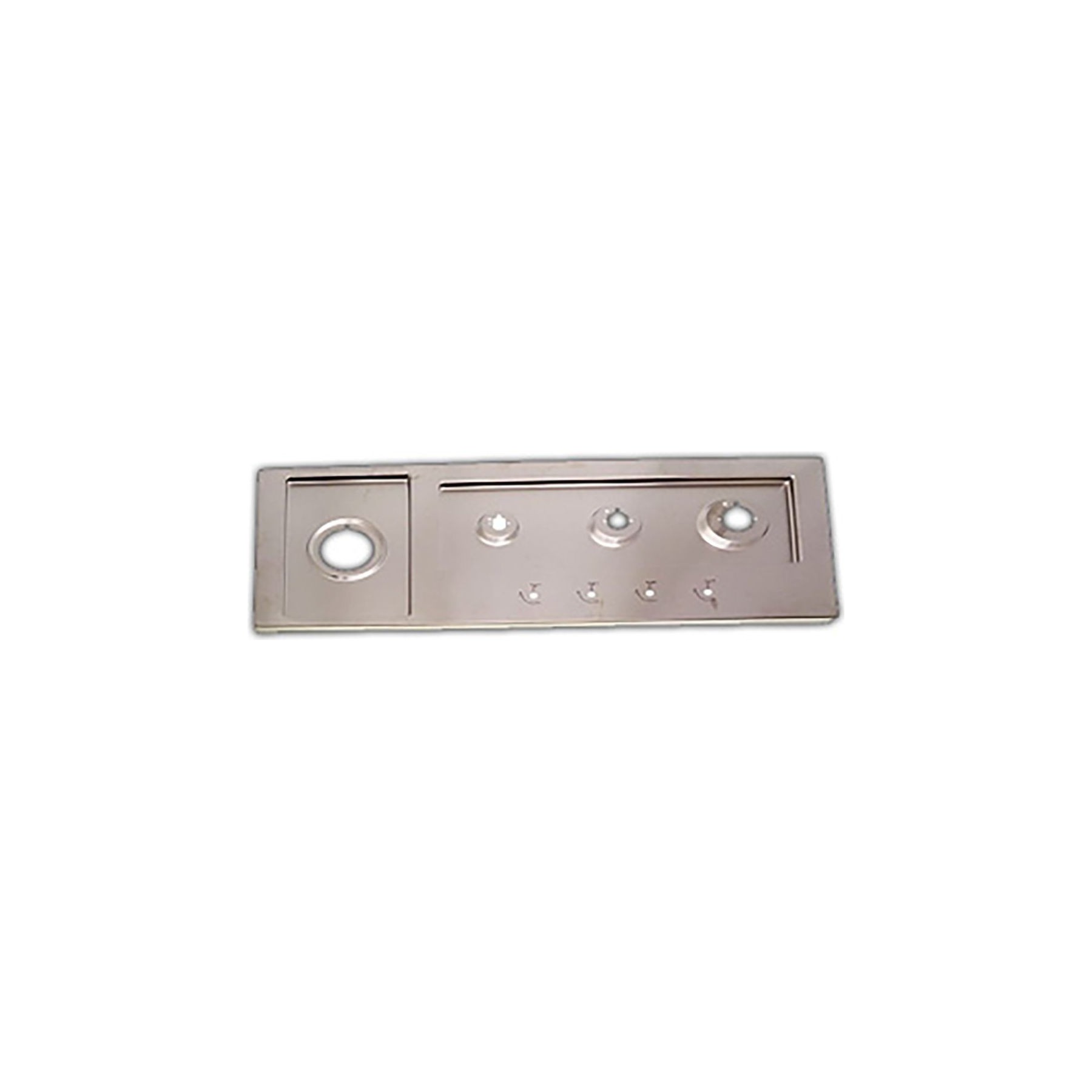 Cache plaque DE DIETRICH plaque d atre inox