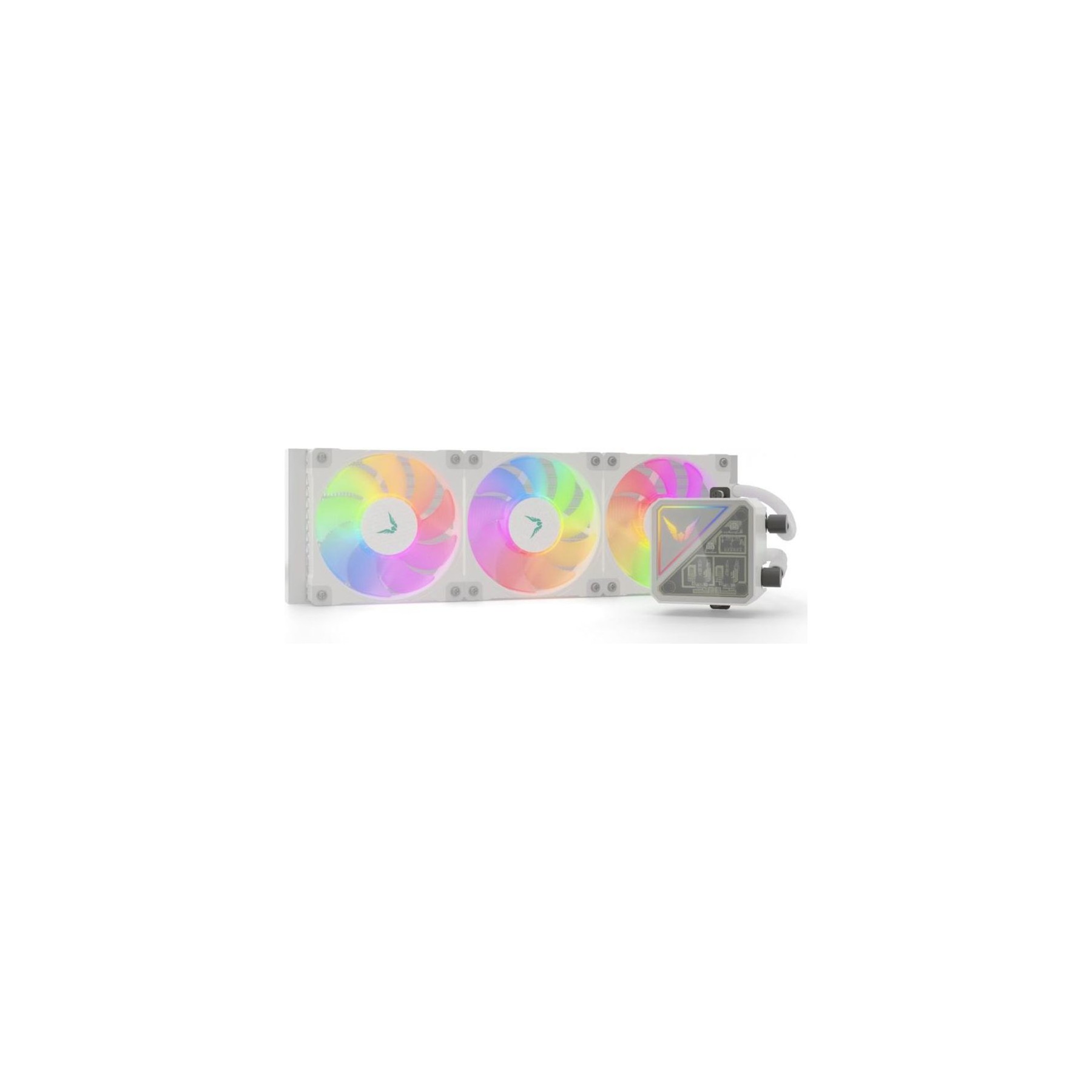 Kit de refroidissement VALK V-Lite - 360 mm Blanc