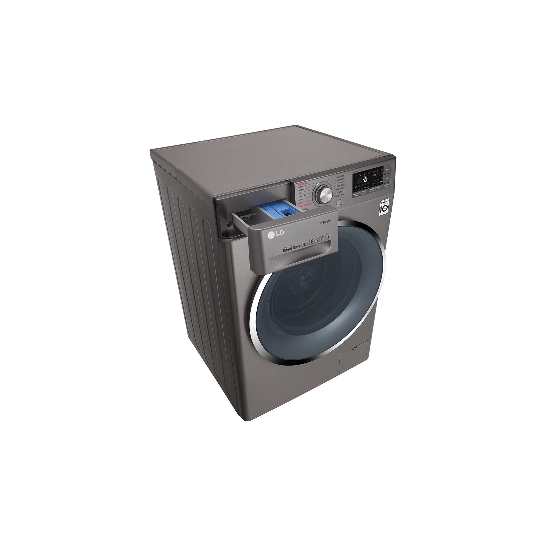 Lave linge hublot LG TurboWash F94J72STST Reconditionné