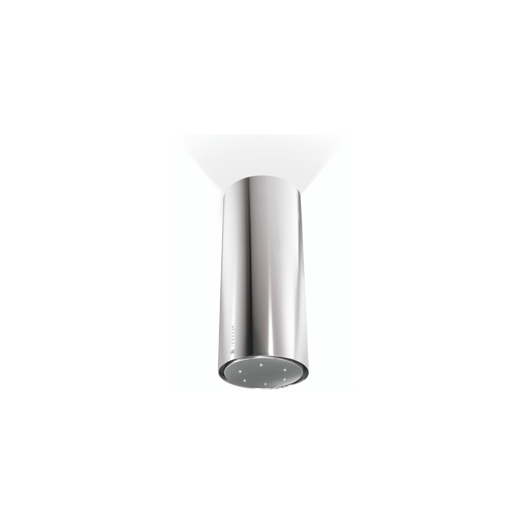 Hotte décorative îlot ROBLIN CYLINDRE 370 INOX