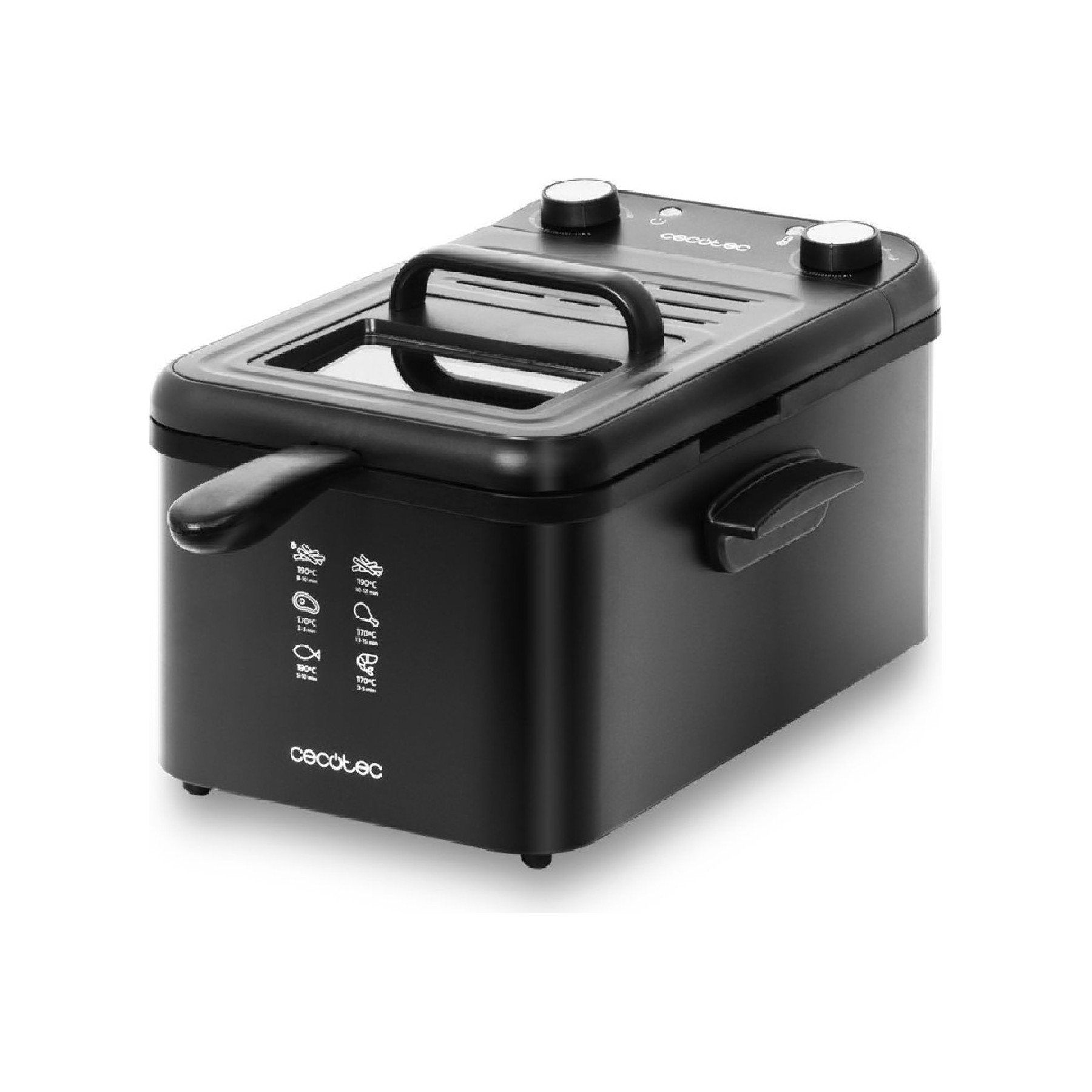 Friteuse CECOTEC Cecotec Cleanfry Infinity 3000 Black
