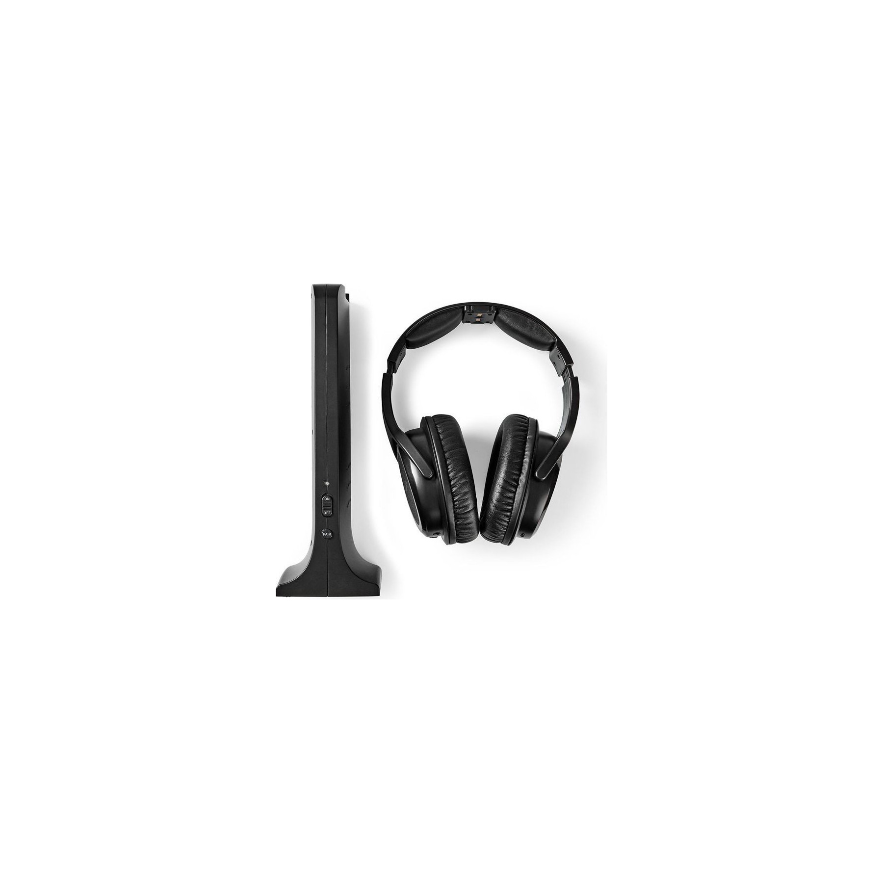 Casque KOMELEC audio sans fil RF avec socle recharge