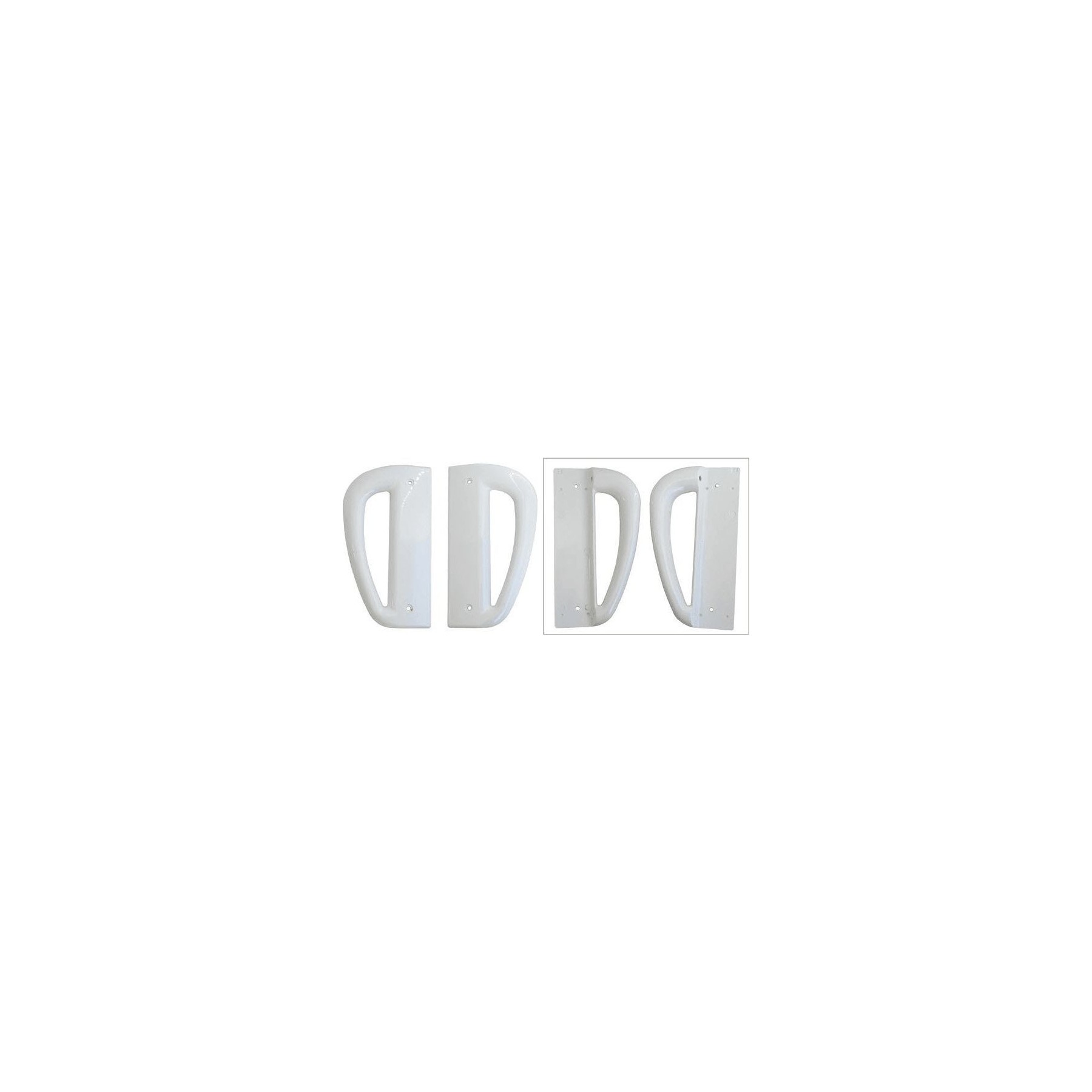 Poignée de porte DIVERS kit poignee droit gauche entraxe 140 m/m