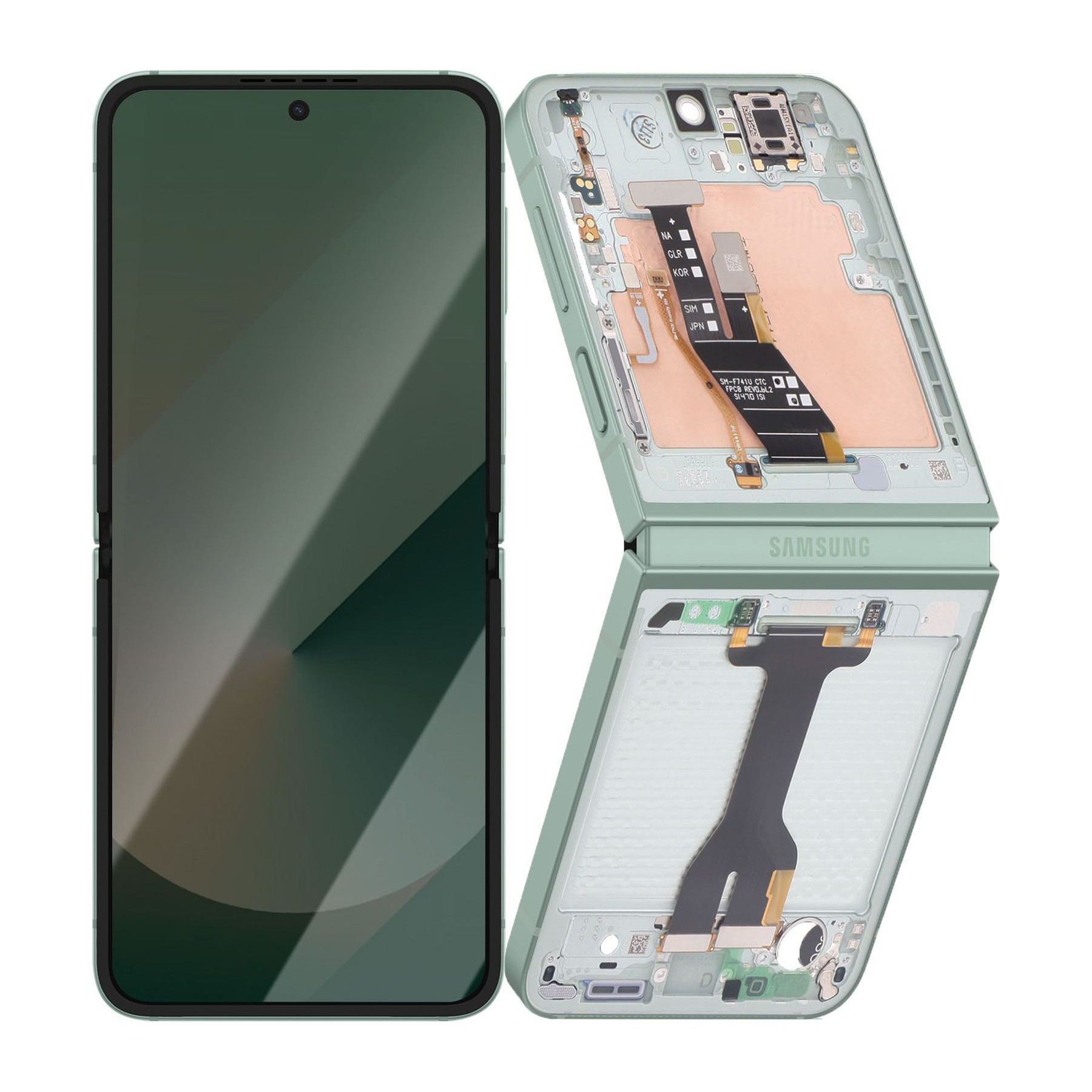 Pièce détachée SAMSUNG pour Galaxy Z Flip 6 Service Pack
