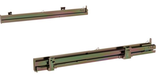 Rails télescopiques NEFF Cliprail Pyrolyse Z1608CX0