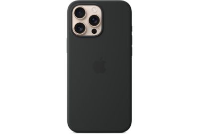 Coque APPLE iPhone 16 Pro Max Noir MagSafe silicone