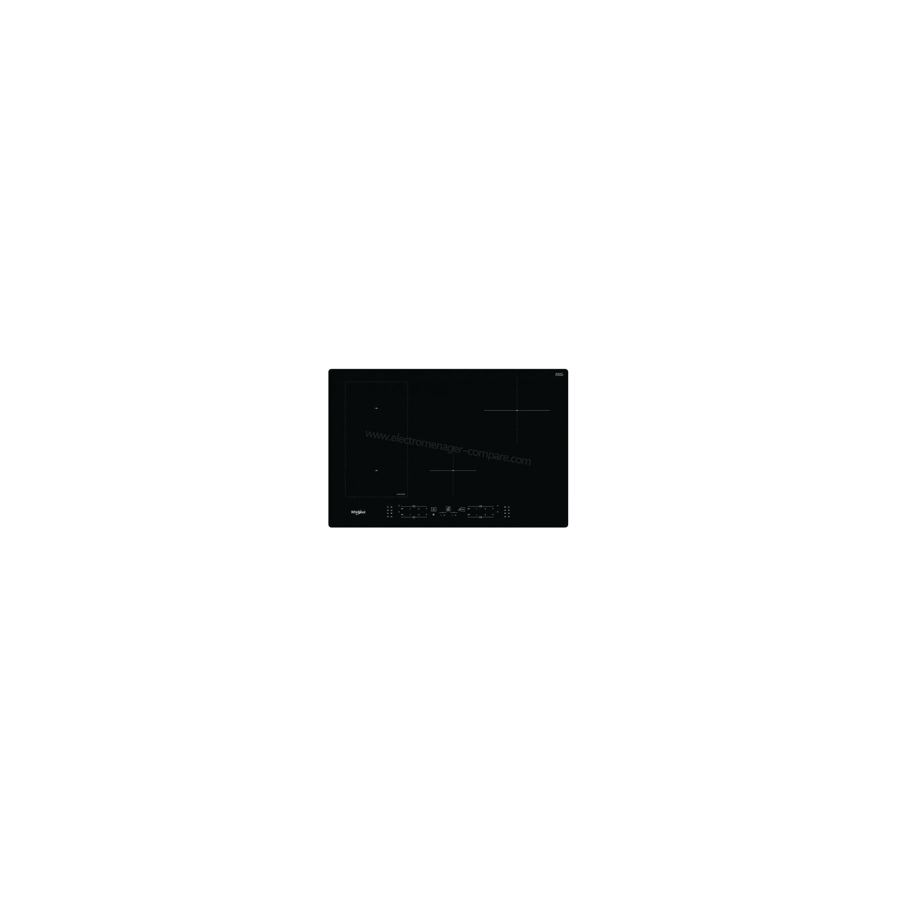 Plaque induction WHIRLPOOL WLB2977NE