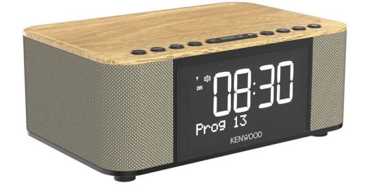 Radio réveil KENWOOD CRST40DABM Bois
