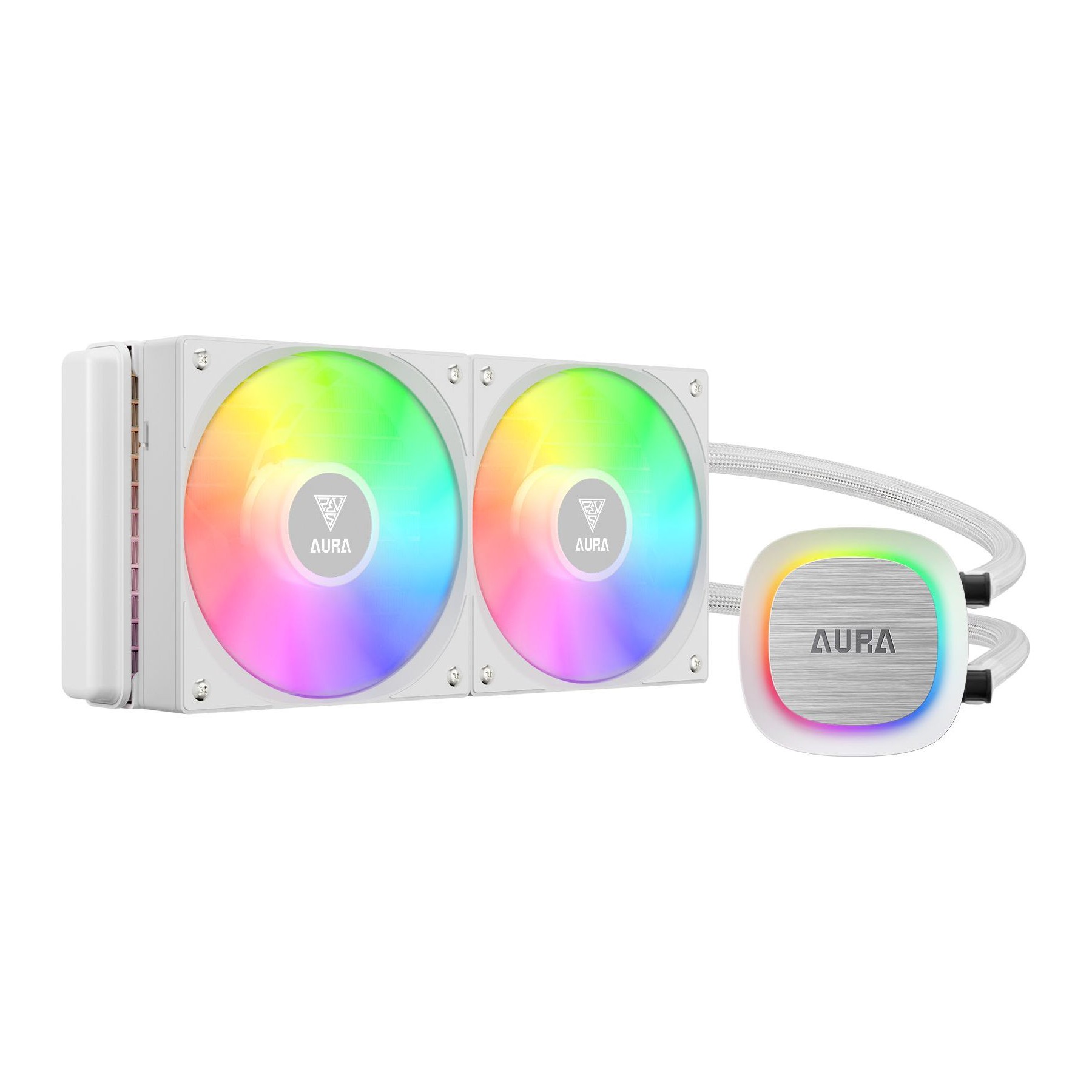 Kit de refroidissement GAMDIAS Aura GL V2 - 240 mm Blanc