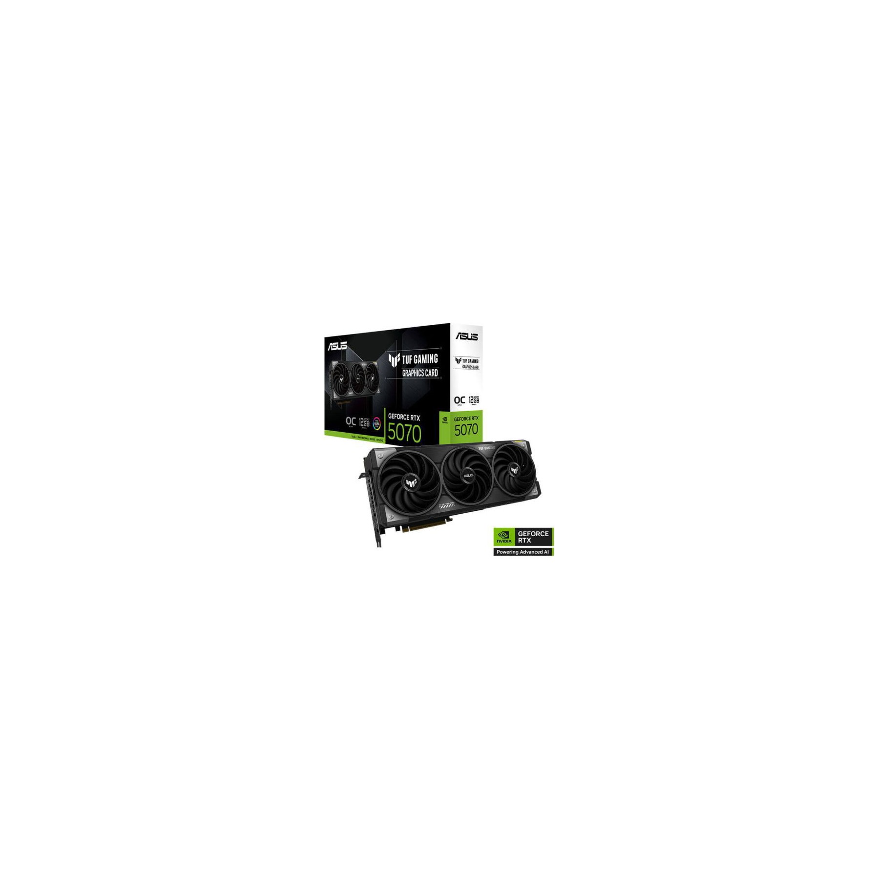 Carte graphique ASUS TUF RTX 5070 O12G GAMING
