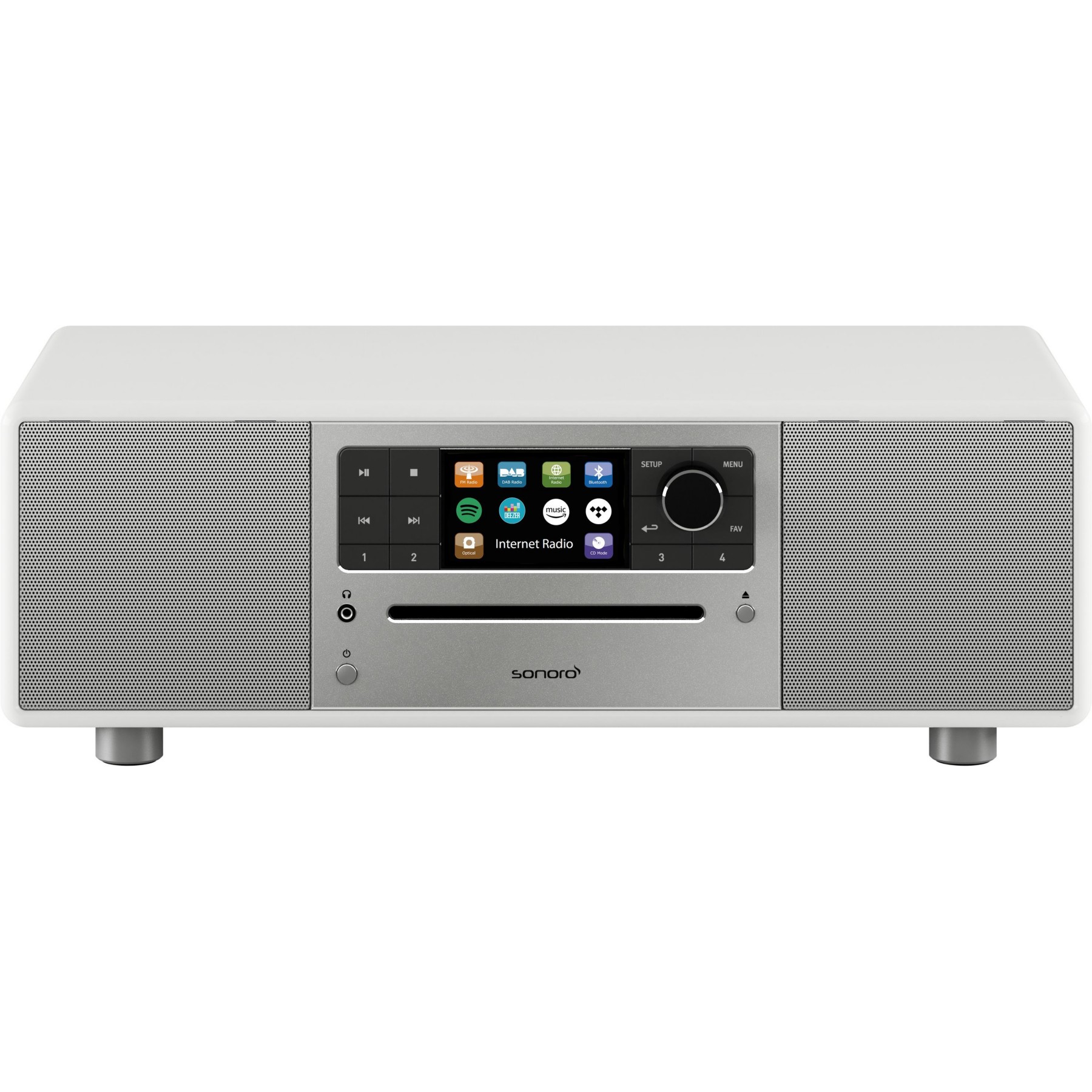 Chaîne HiFi SONORO Prestige Blanc