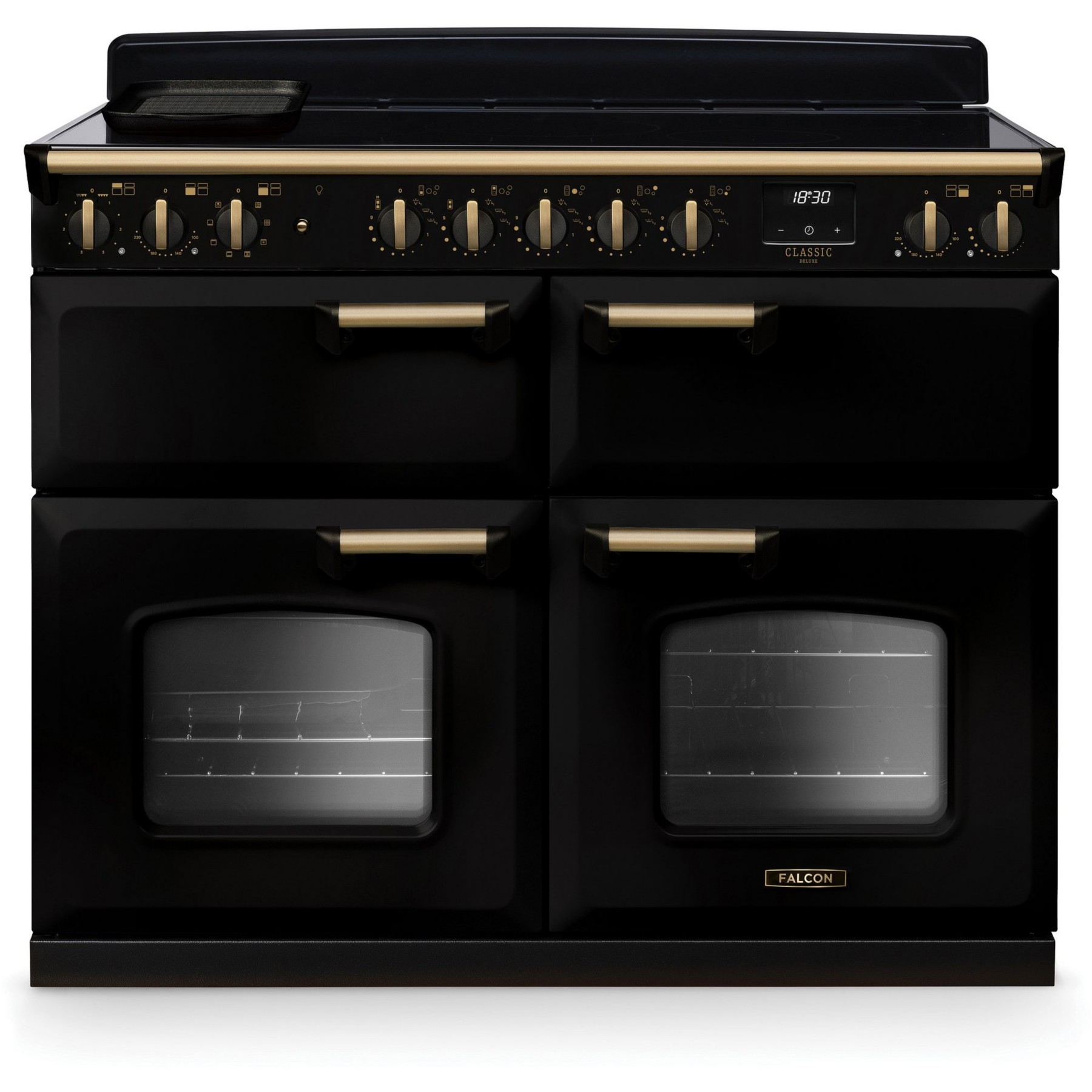 Piano de cuisson induction FALCON NGC TAB IND 110 CM NOIR LAITON ANTIQUE