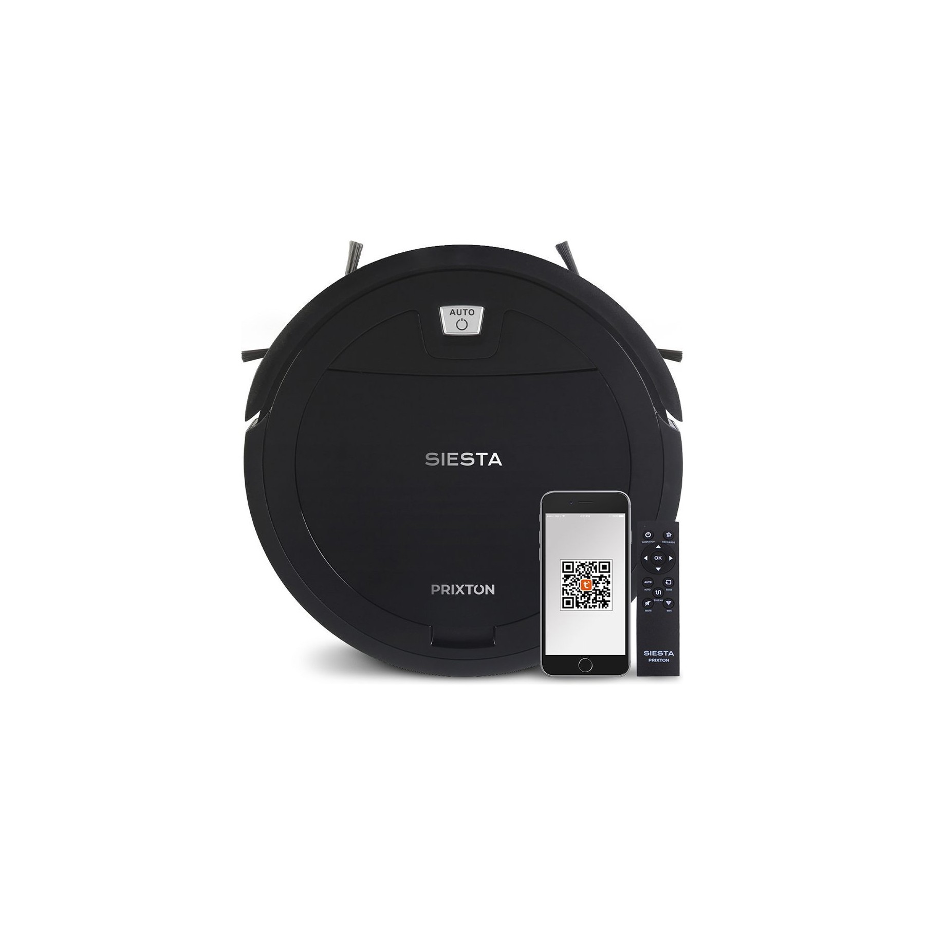 Aspirateur robot PRIXTON Siesta avec WiFi Programmable 1000 PA