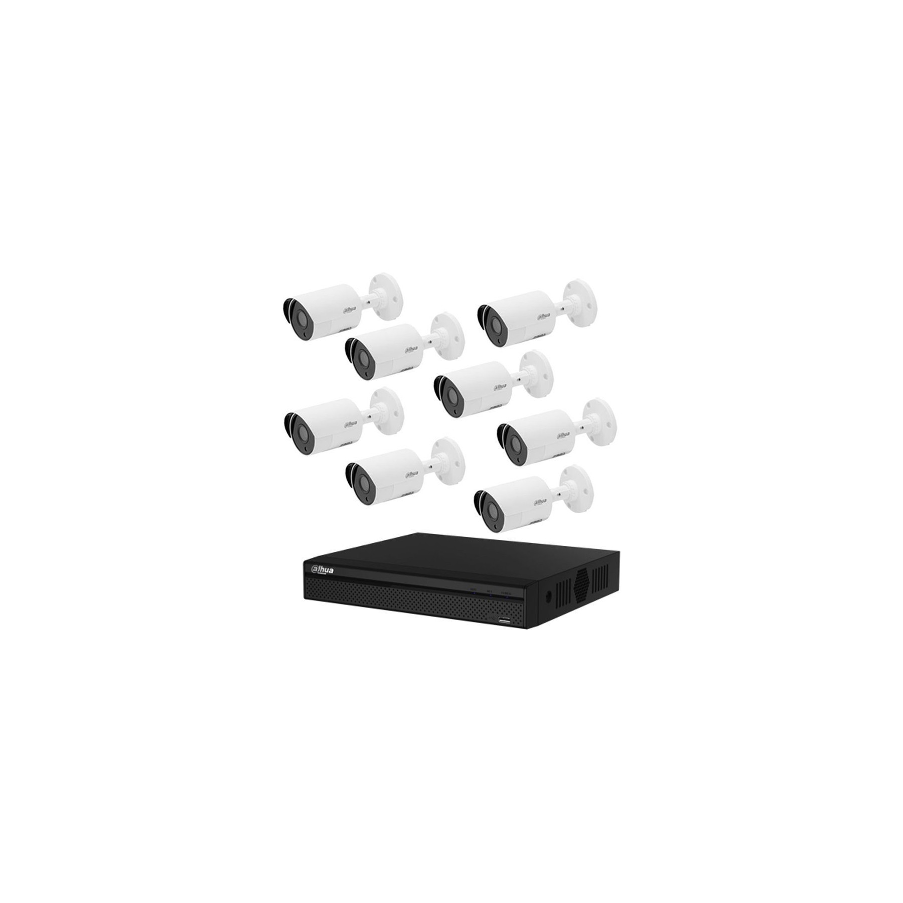 Caméra de sécurité KOMELEC Pack de vidéosurveillance CVI 8 caméras