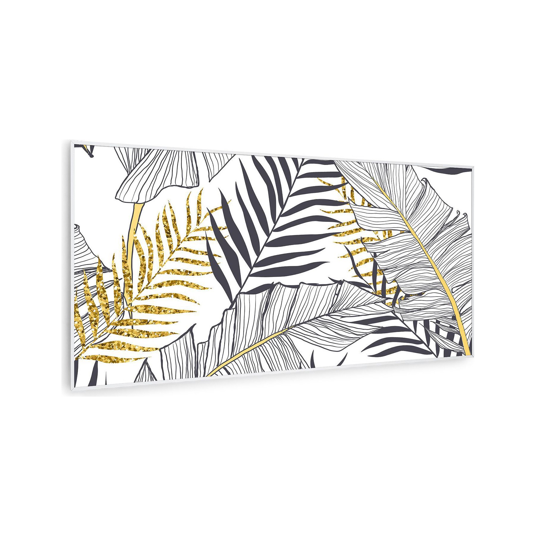 Chauffage électrique KLARSTEIN Wonderwall Air Art feuille 120x60cm 700W