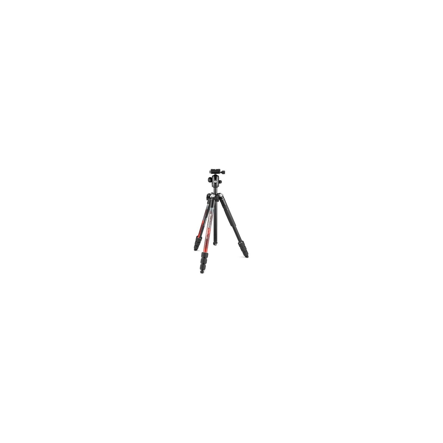 Trépied MANFROTTO Element MII Aluminium Red 4 Sections BH