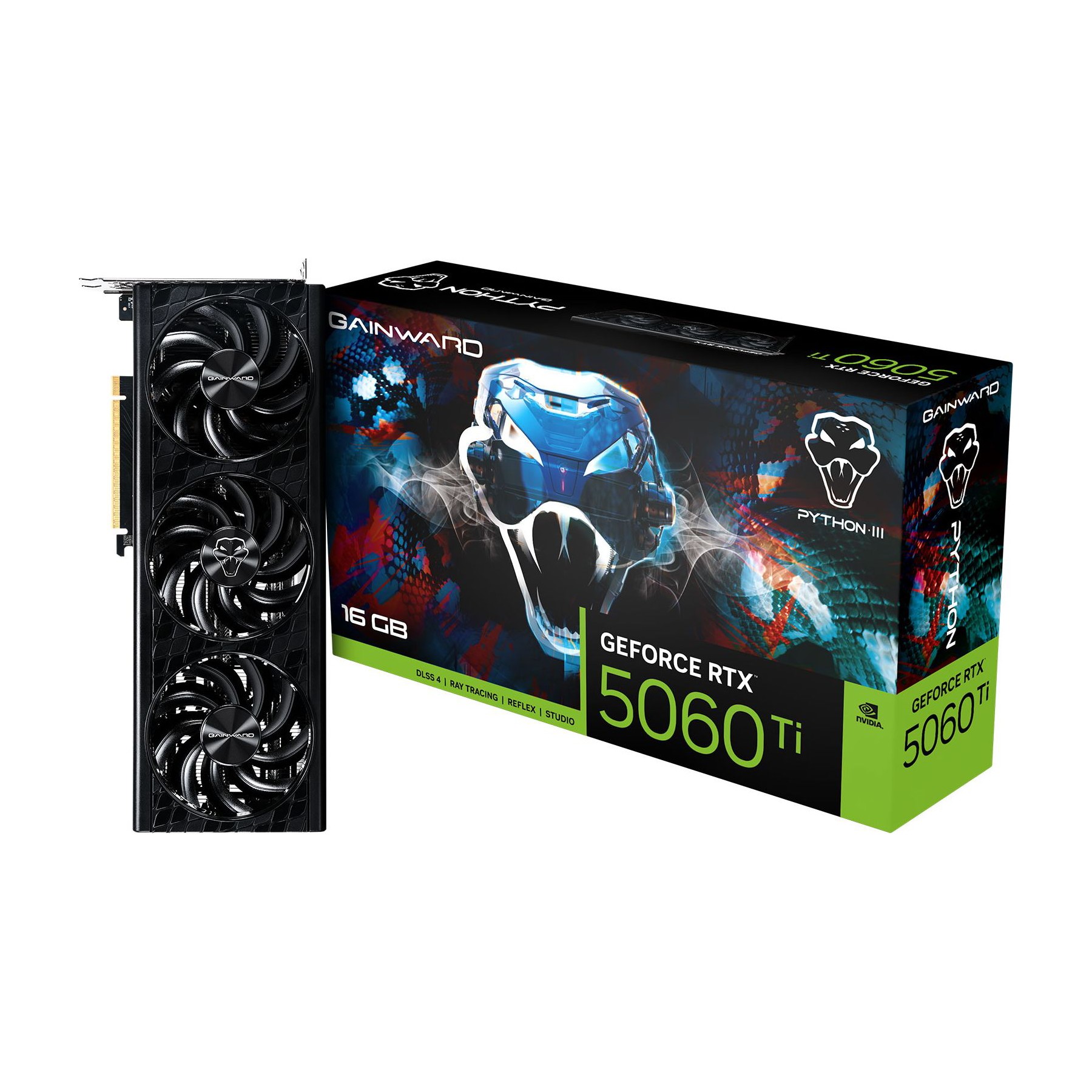 Carte graphique GAINWARD Gainward GeForce RTX 5060 Ti Python III