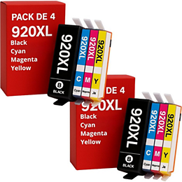 Cartouche d'encre SHOP-STORY Pack de Cartouches Compatibles HP 920 XL
