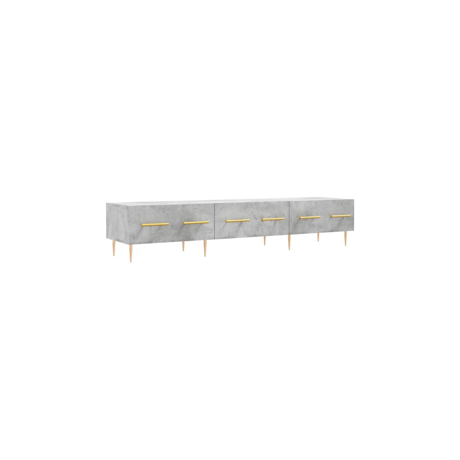 Meuble TV HELLOSHOP26 Meuble TV moderne pratique rangement 150