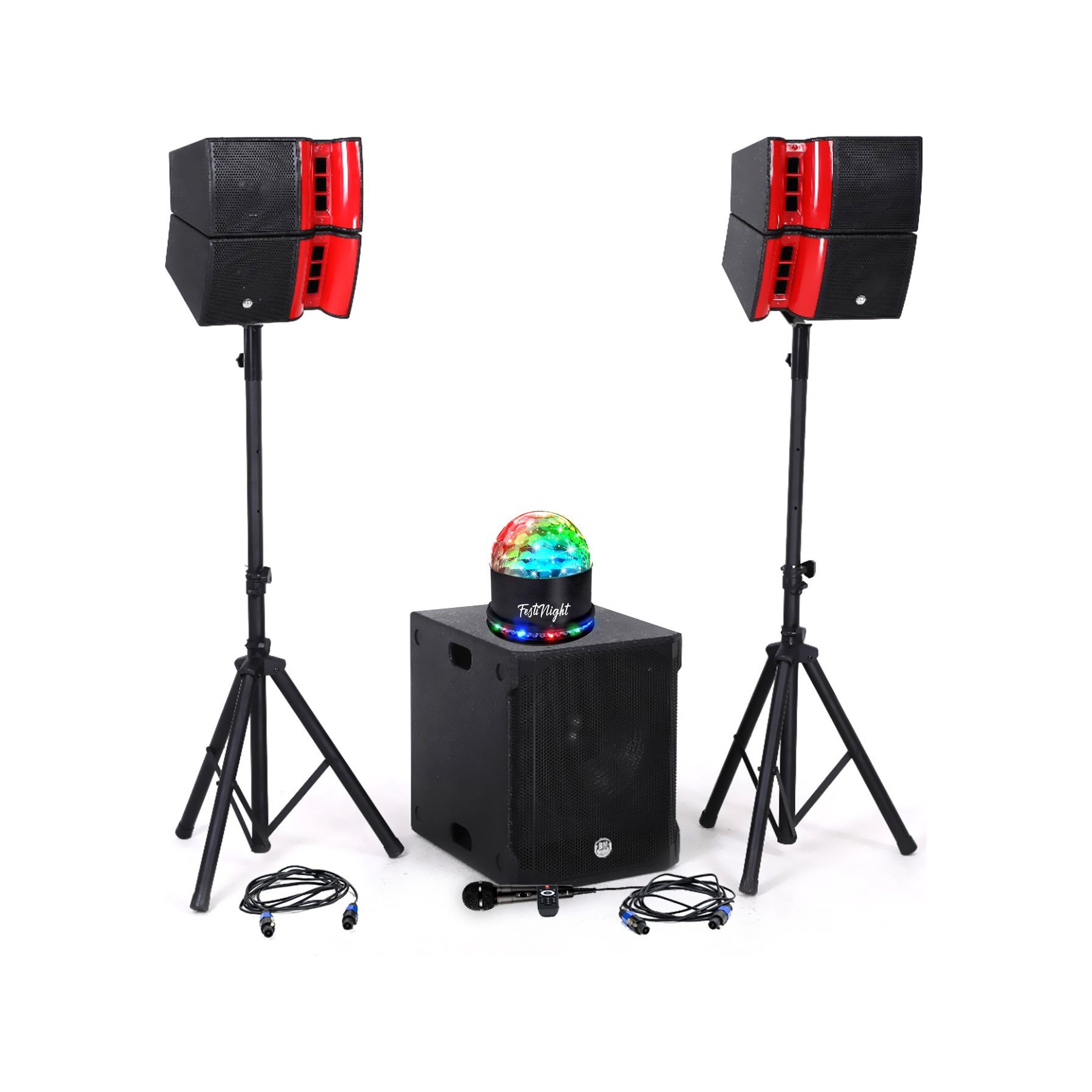 Pack sono BM SONIC Pack Sonorisation DJ complet 1200W BM SO