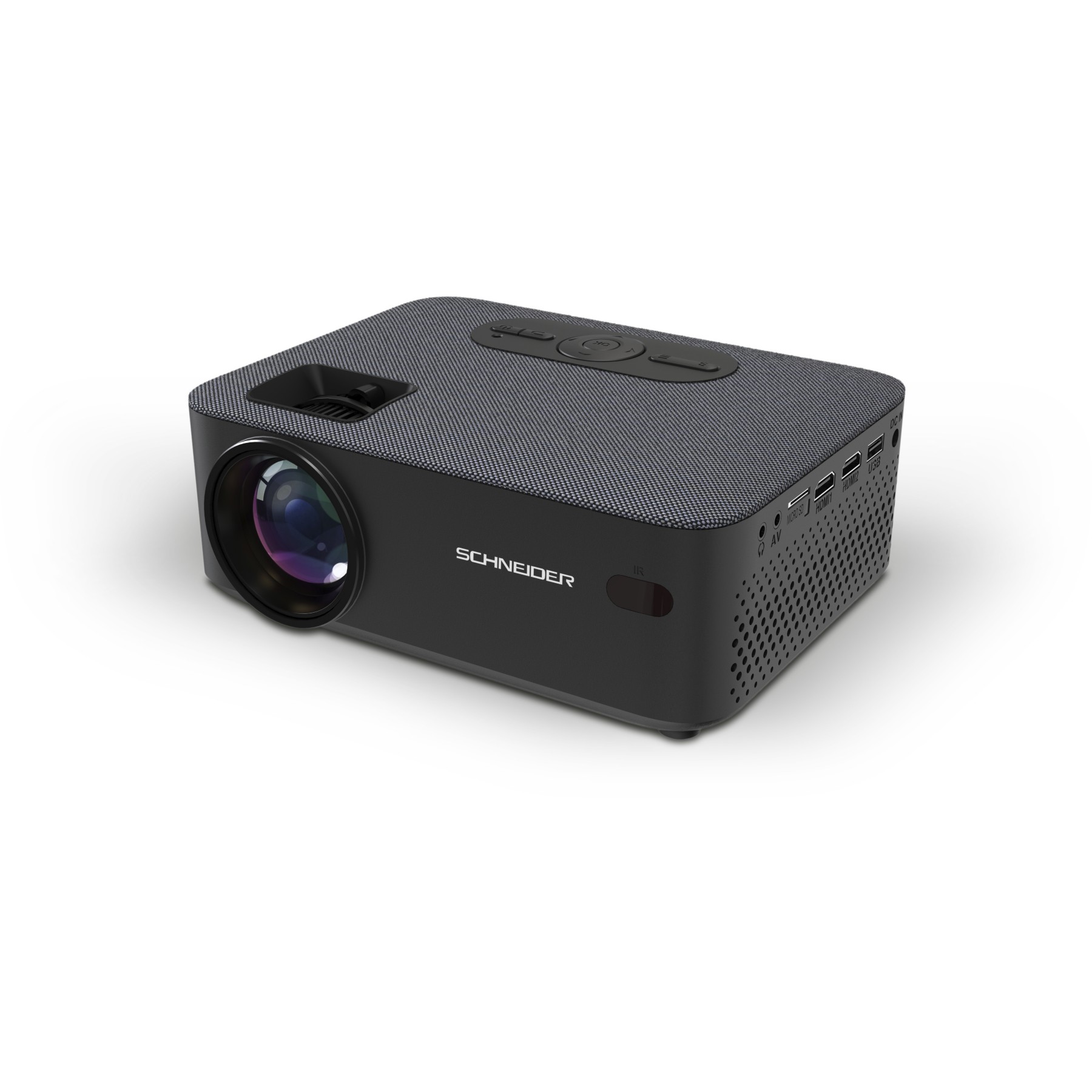 Mini vidéoprojecteur SCHNEIDER VP200 HD Gris Noir