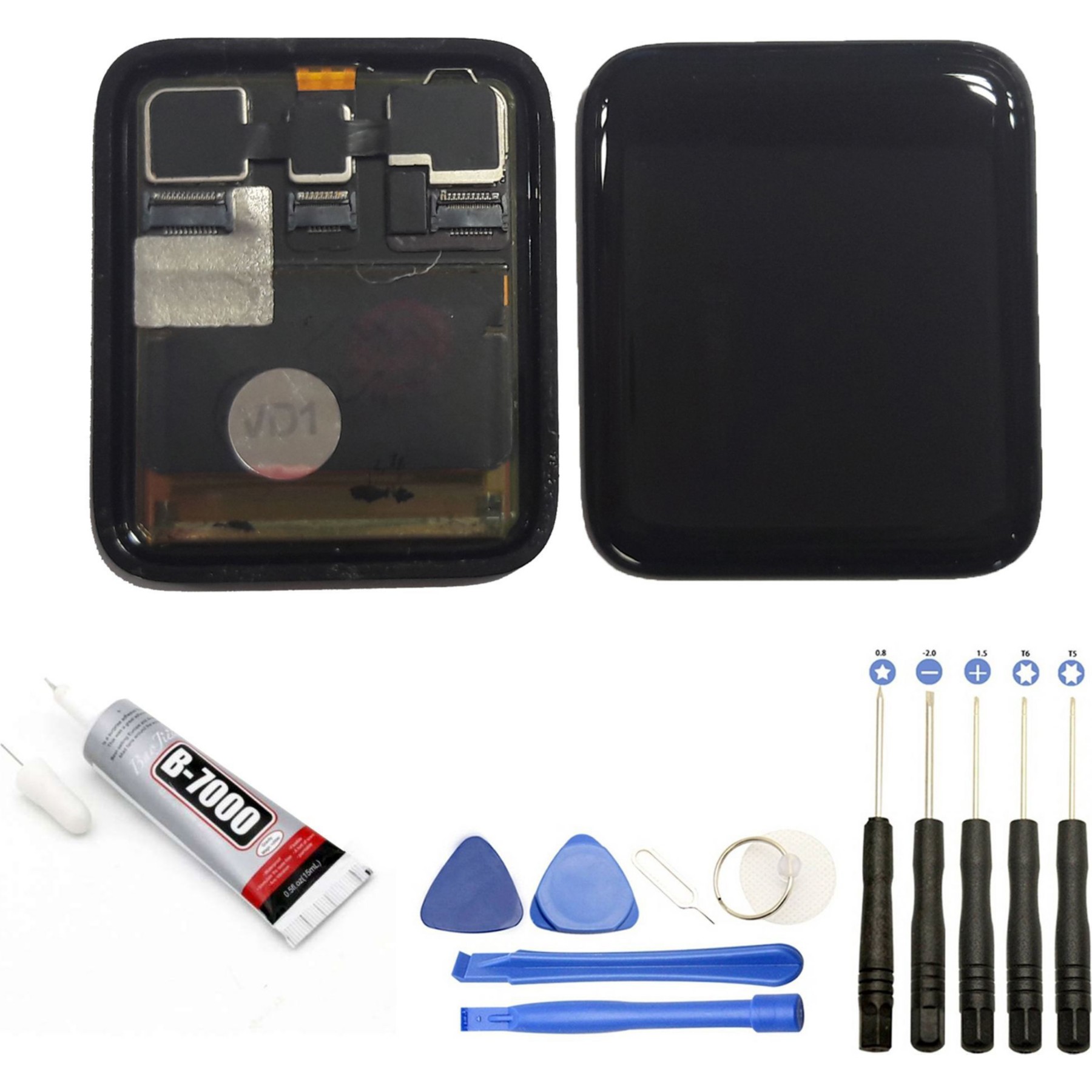 Ecran téléphone VISIODIRECT Vitre + LCD pour Apple Watch Series 2