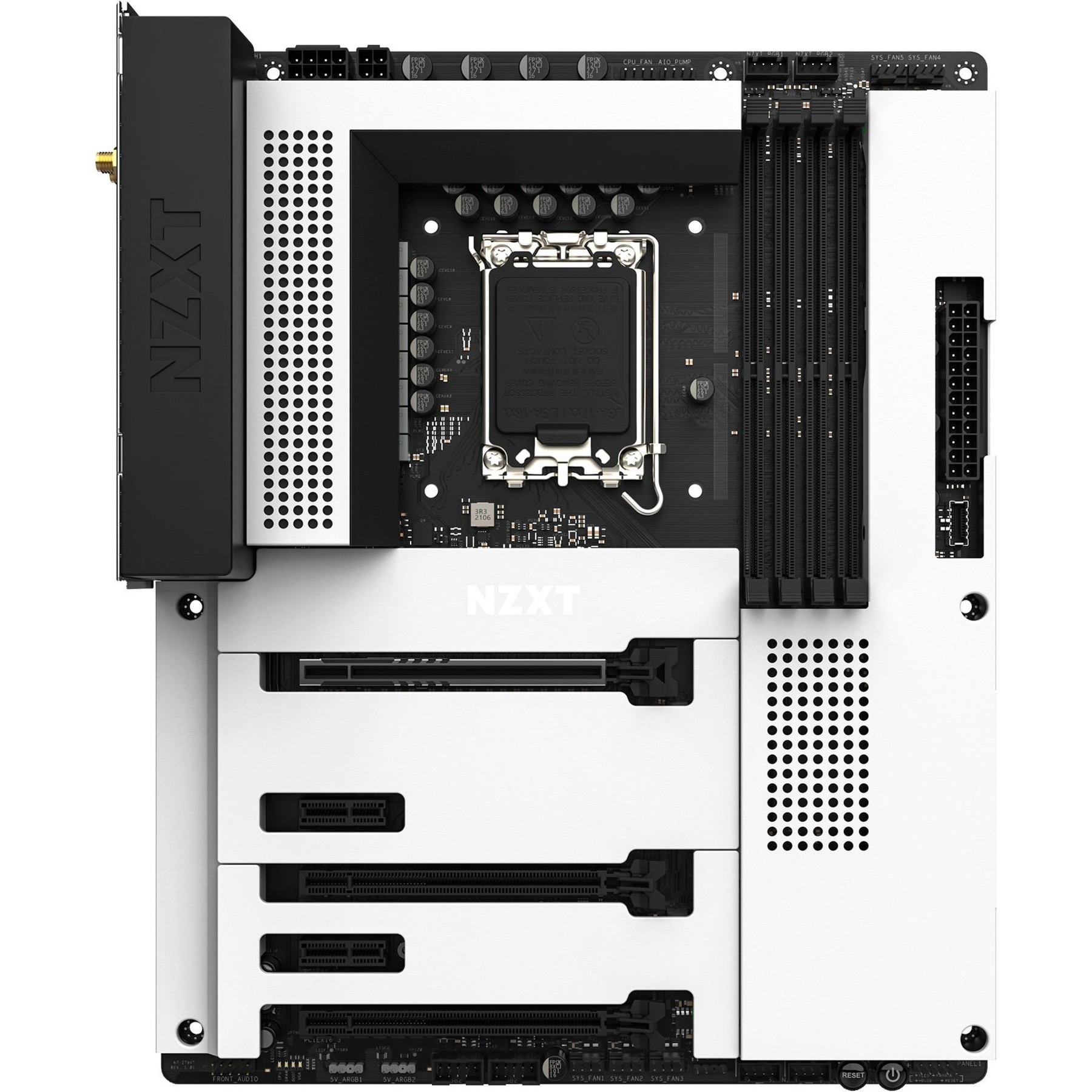 Carte mère NZXT N7 Z790 blanc mat
