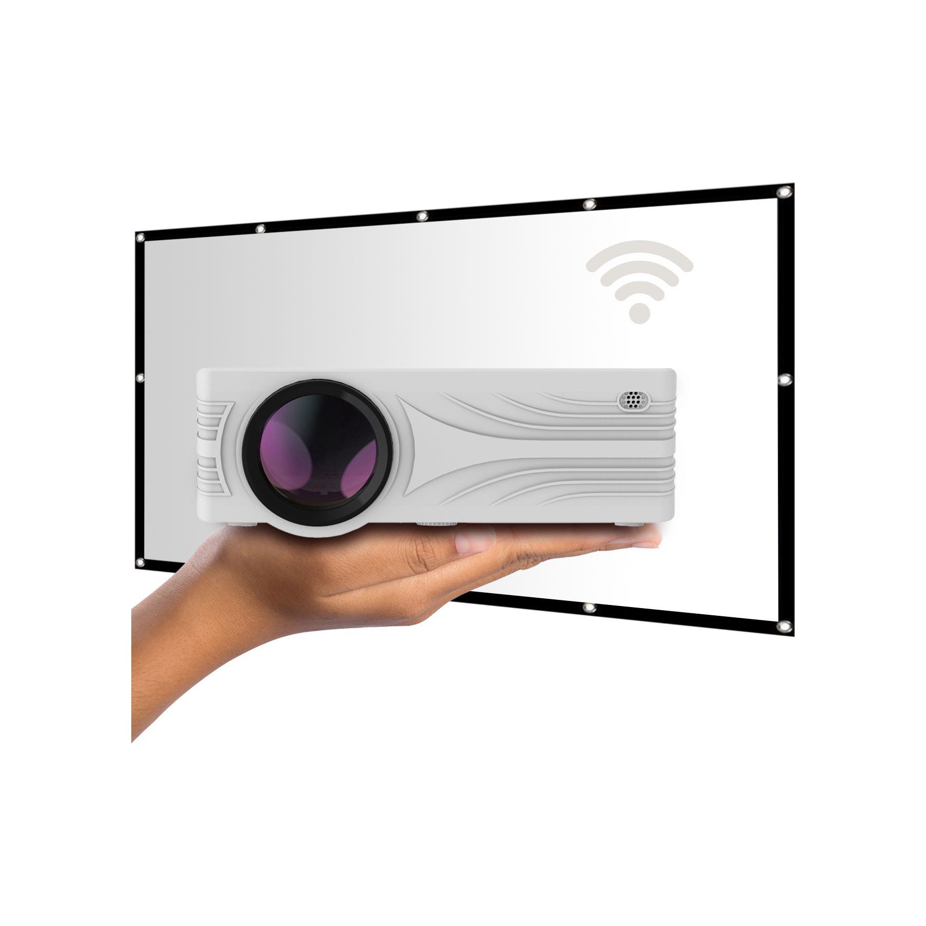 Vidéoprojecteur home cinéma LA VAGUE LV-HD240 Wi-Fi BUNDLE