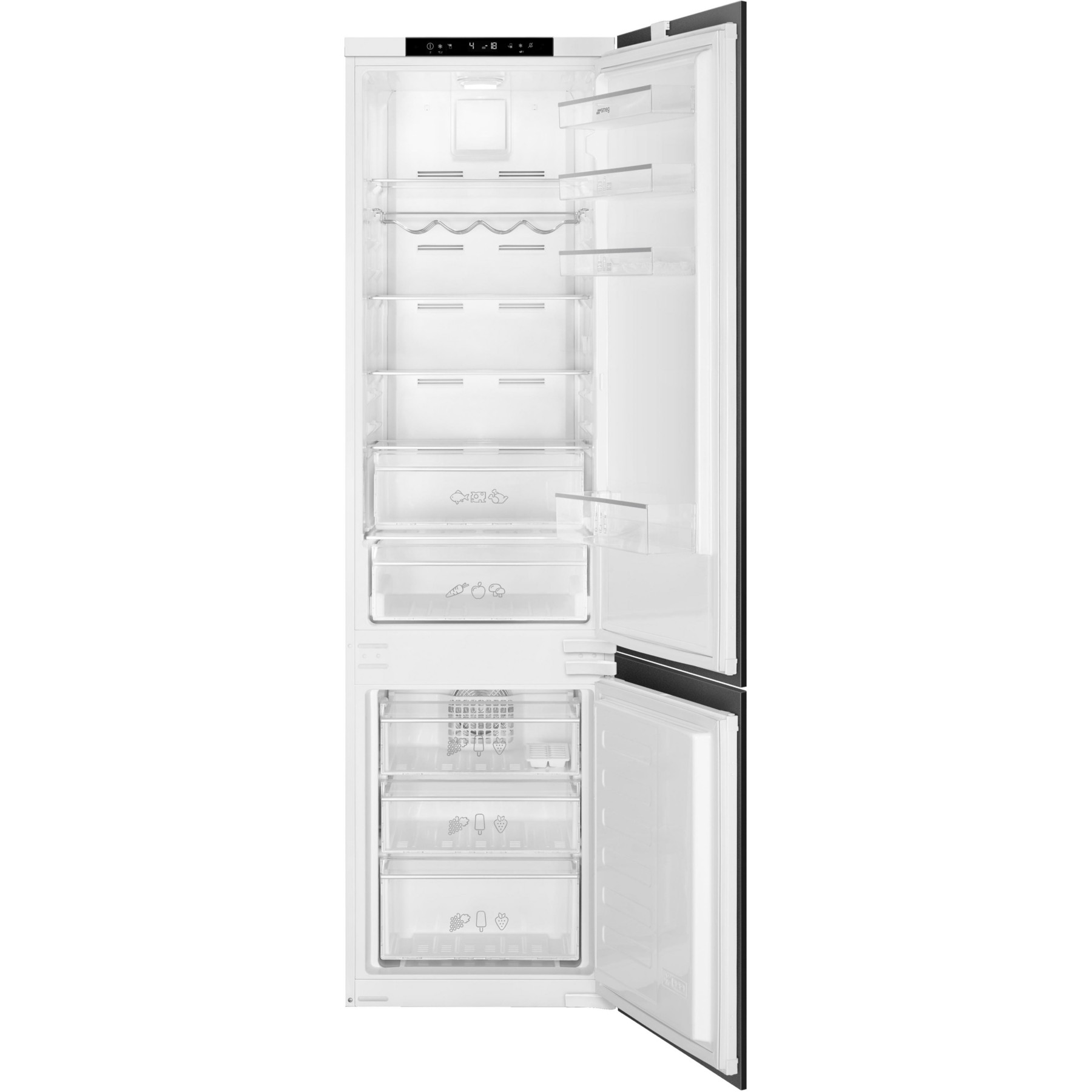 Réfrigérateur combiné encastrable SMEG C8194TNE