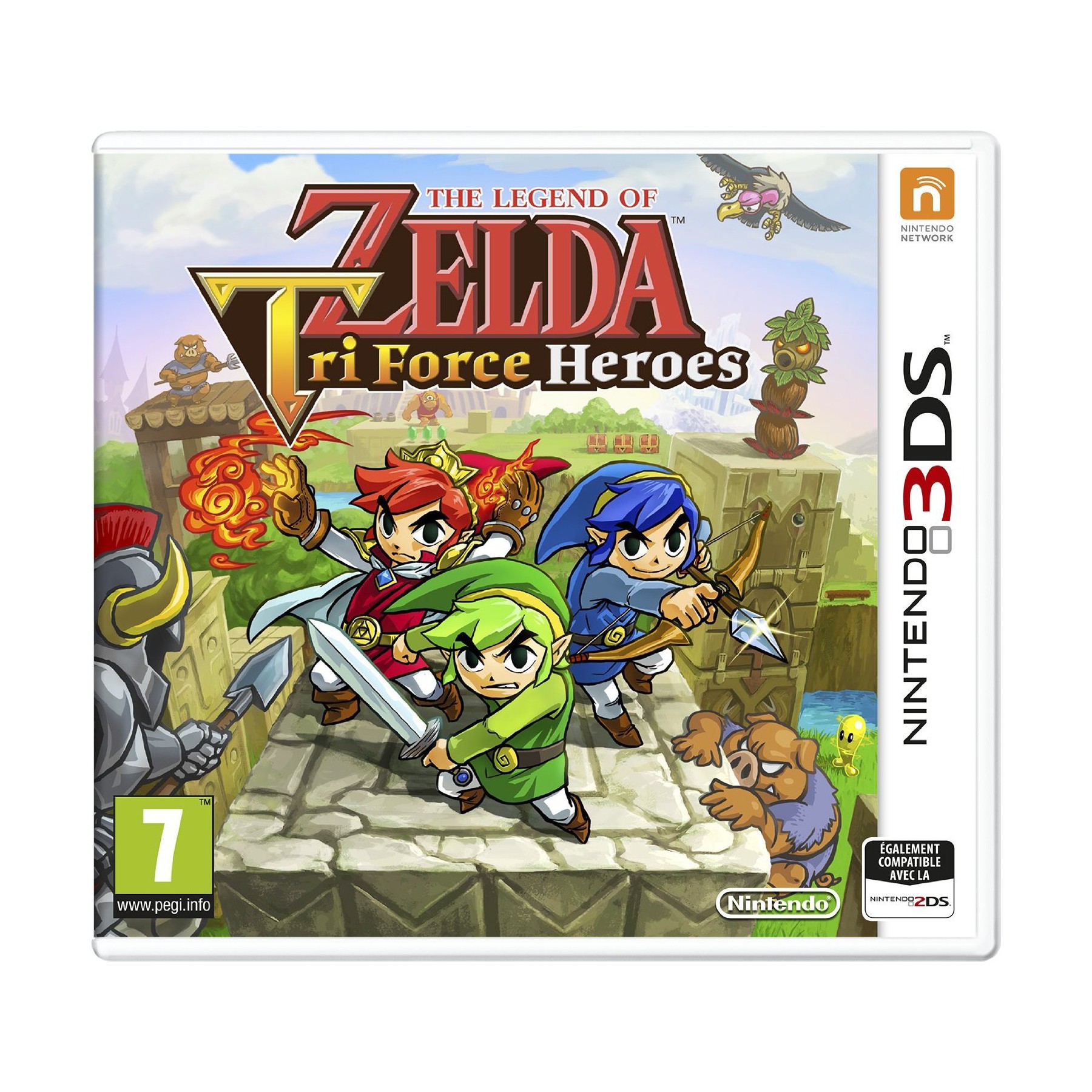 Jeu 3DS NINTENDO Zelda TriForce Heroes