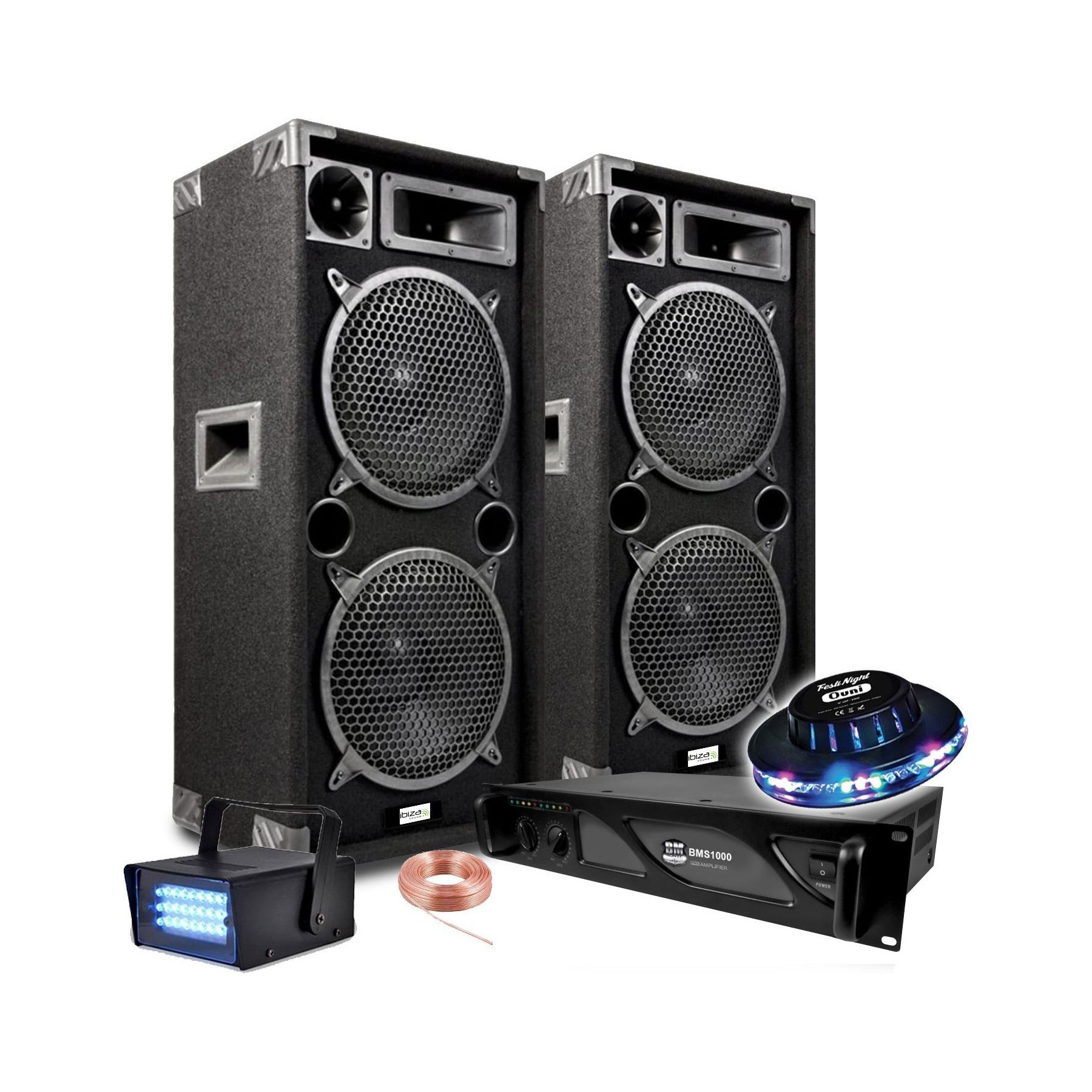 Pack sono NONAME Pack Sonorisation IBIZA SOUND STAR 210,