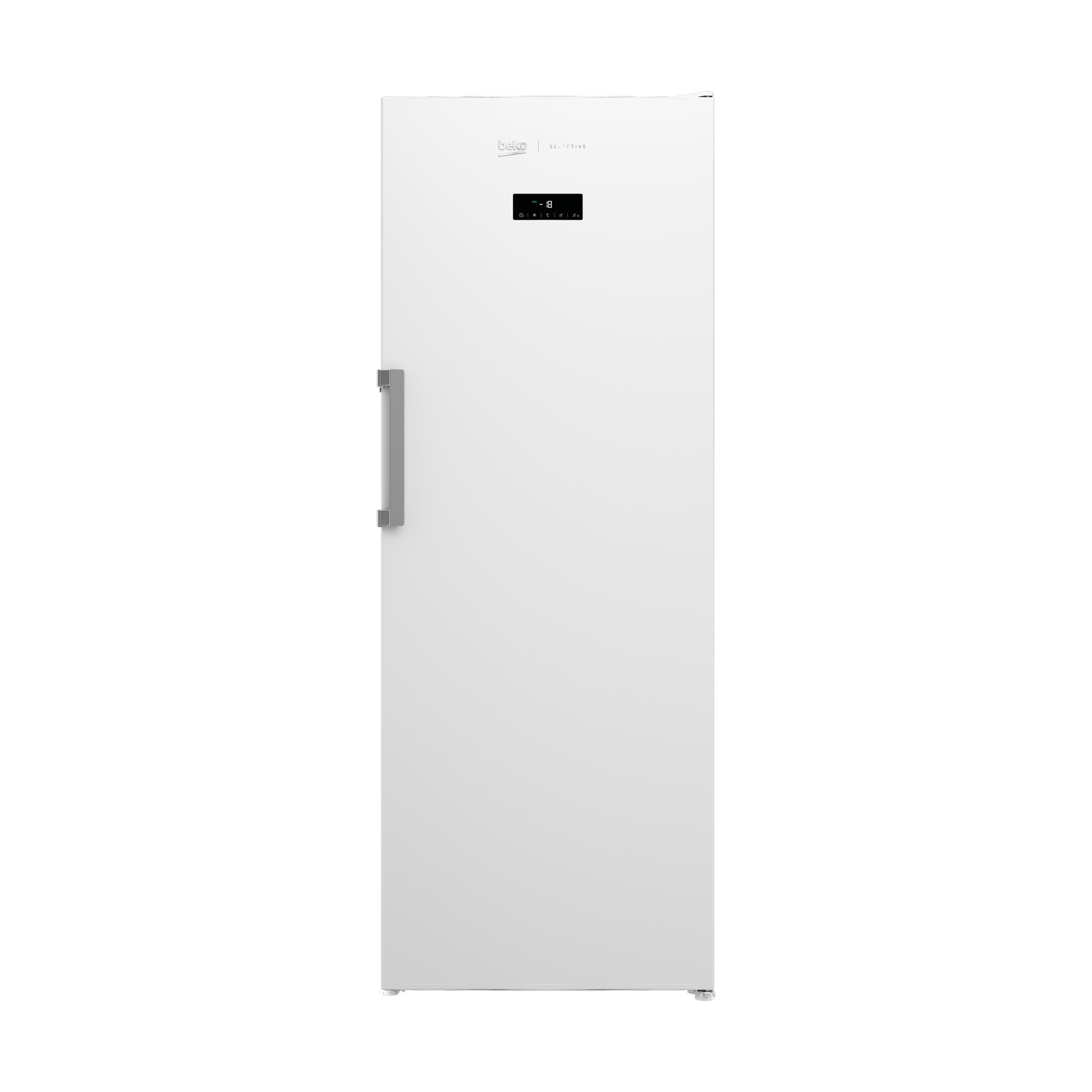 Congélateur armoire BEKO RFNE448E55W