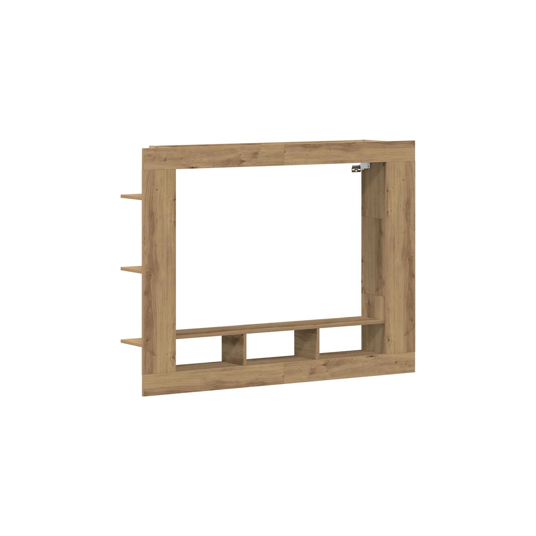 Meuble TV HELLOSHOP26 Meuble TV mural moderne rectangulaire 15