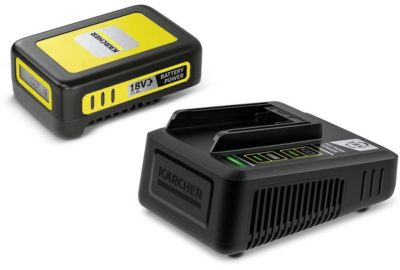 Batterie aspirateur KARCHER 18V 2.5 Ah chargeur rapide WD1 KHB appareil