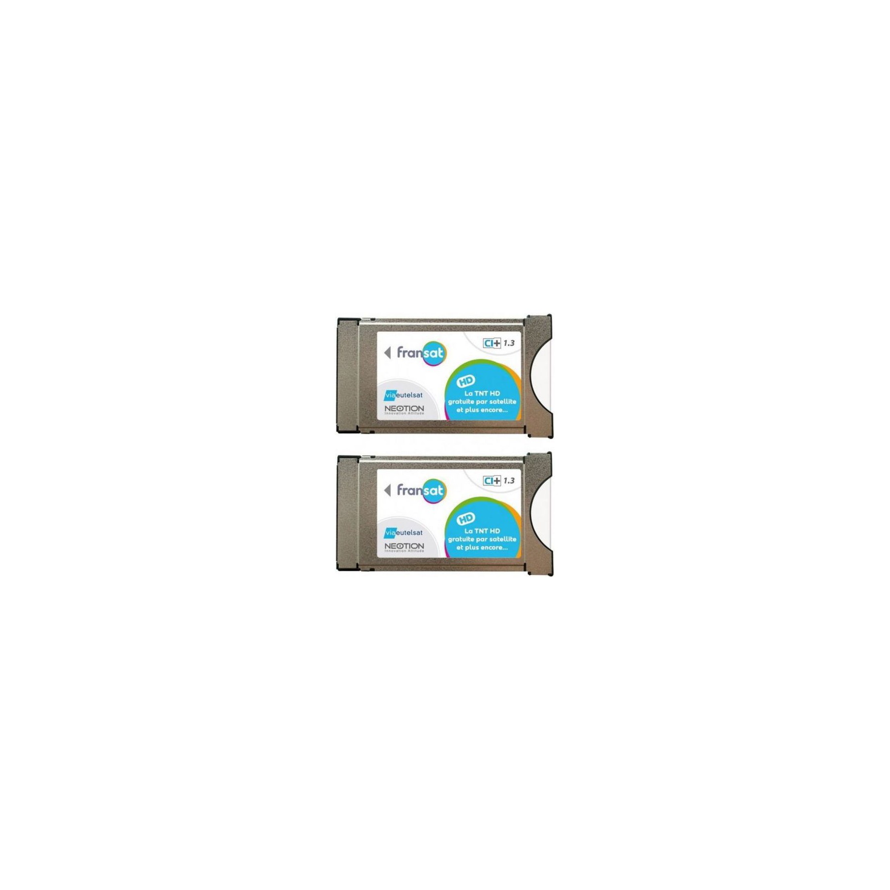 Décodeur TNT NEOTION Pack 2x Modules Pcmcia Fransat Ci+ Dern