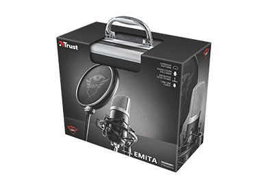Micro TRUST Emita microphone de studio usb