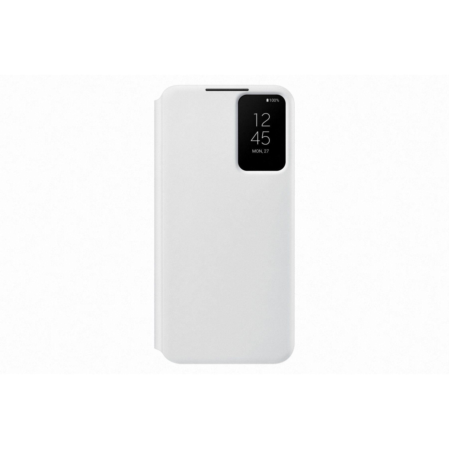 Etui SAMSUNG S22+ Clear View blanc