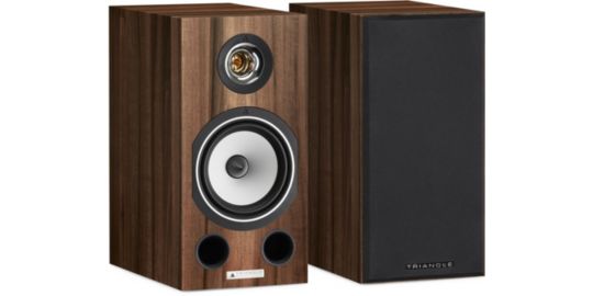 Enceinte bibliothèque TRIANGLE COMETE EZ Chataigner x2