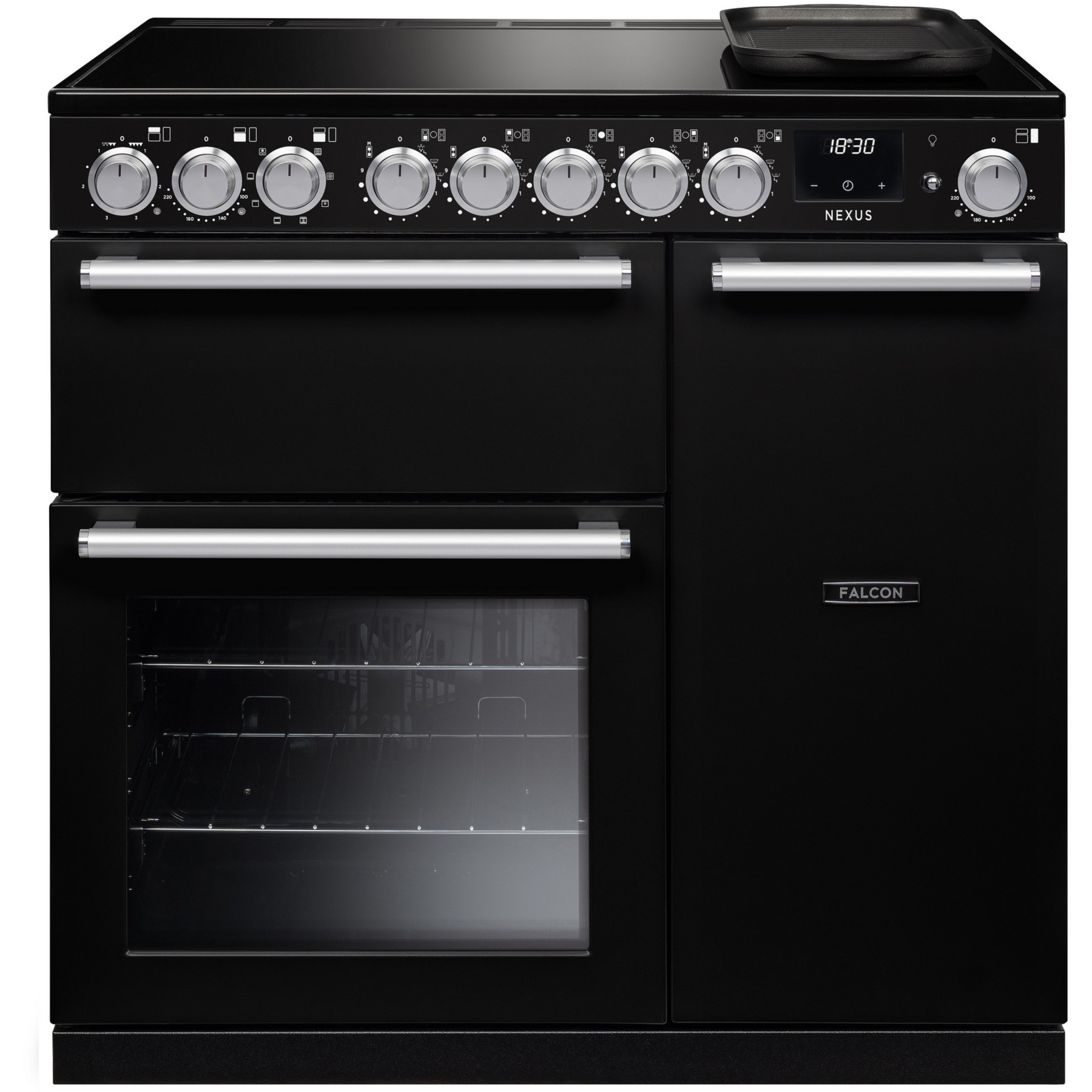 Piano de cuisson induction FALCON NEXUS NGC TAB IND 90 CM NOIR CHROME