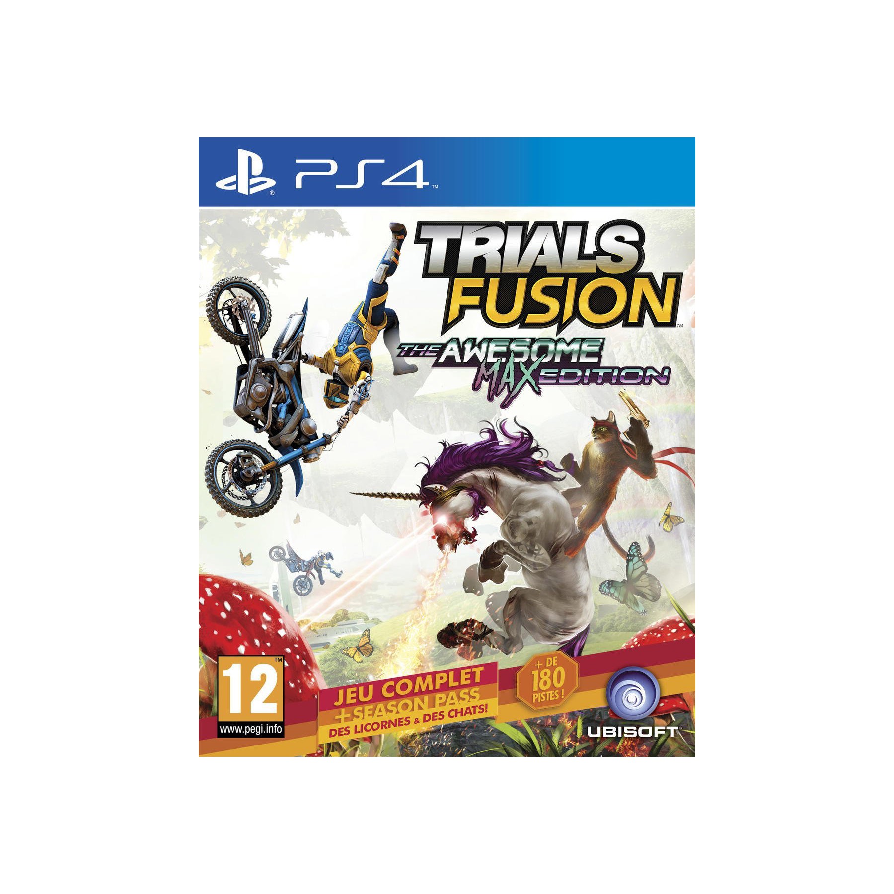 Jeu PS4 UBISOFT Trials Fusion Awesome Level Max Edition