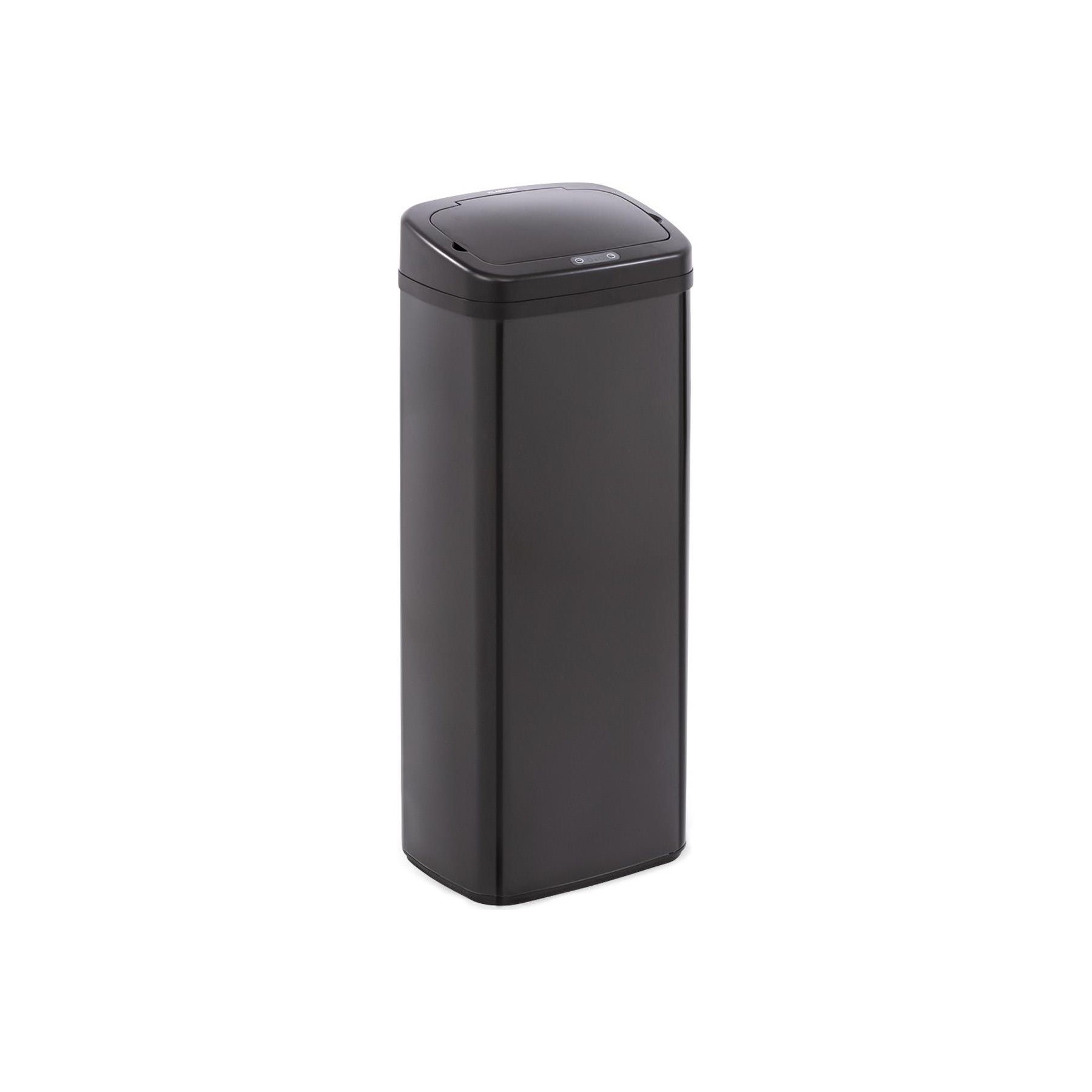 Poubelle de cuisine tri sélectif KLARSTEIN Cleanton 50L avec capteur couvercle Noir