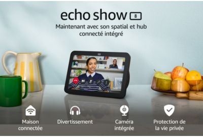 Assistant vocal AMAZON Echo Show 8 (3e generation) Anthracite
