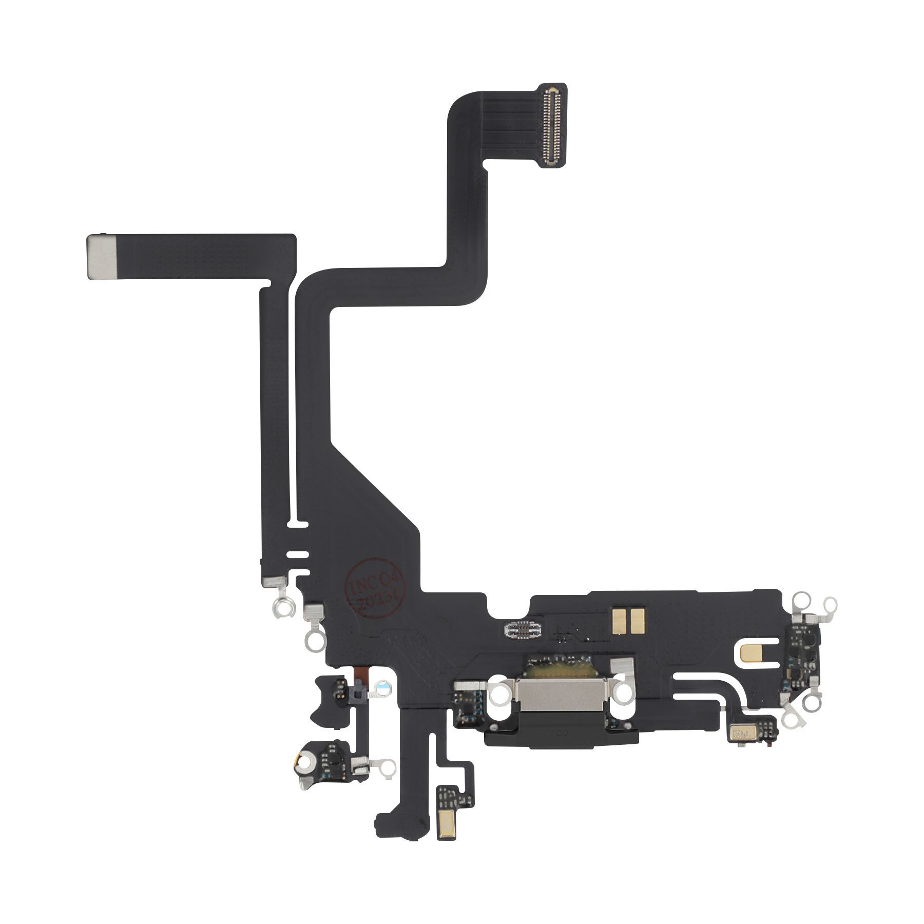 Pièce détachée AVIZAR Connecteur de Charge iPhone 14 Pro Noir