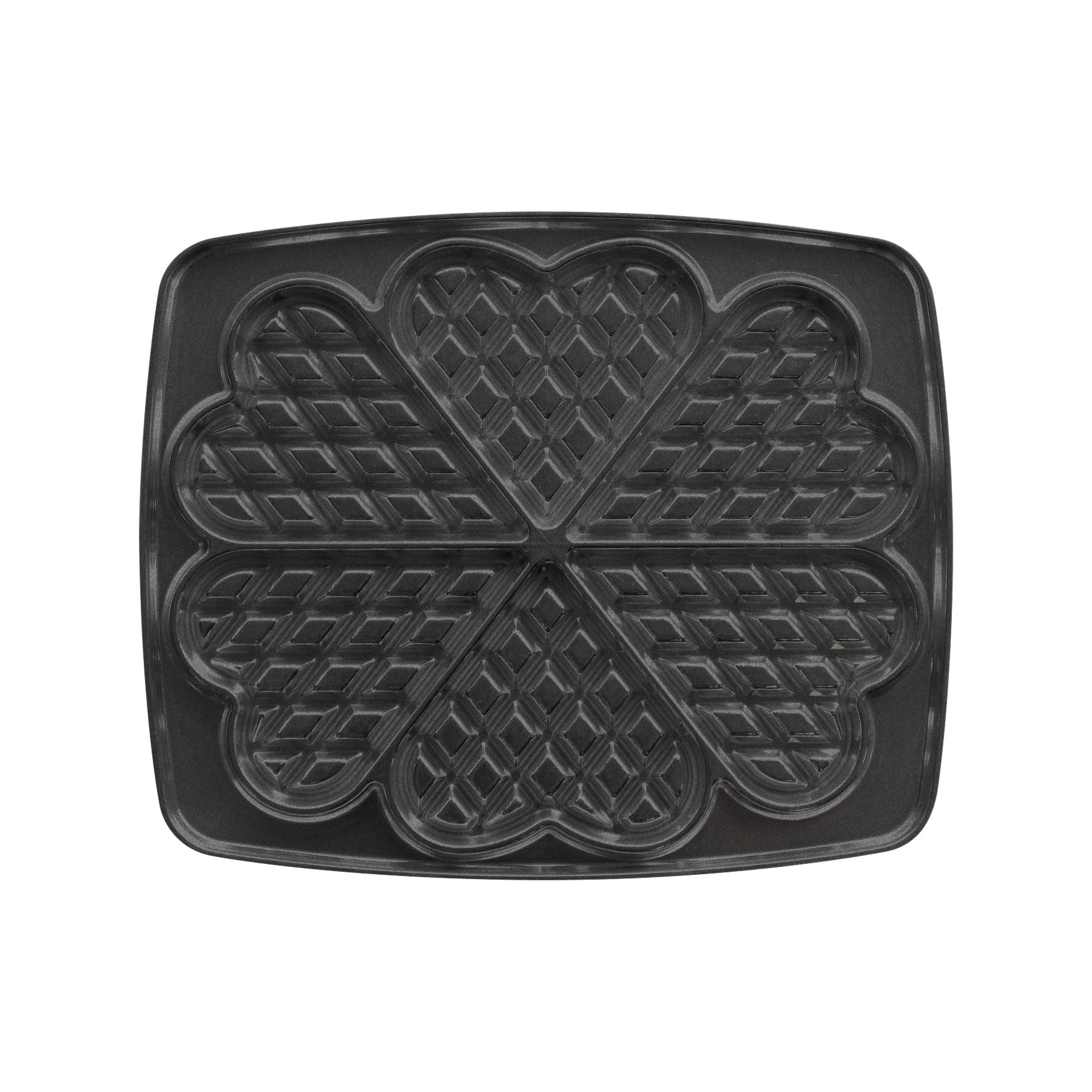 Plaque LAGRANGE Plaq. gaufre coeur antiadhésive Super 2