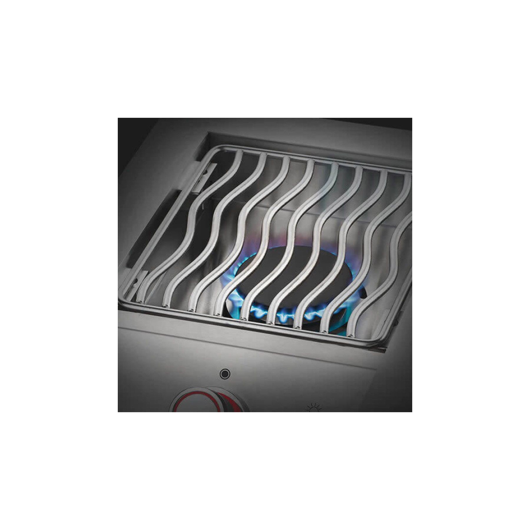 Barbecue gaz NAPOLEON Brûleur réchaud encastrable - Inox + Hou
