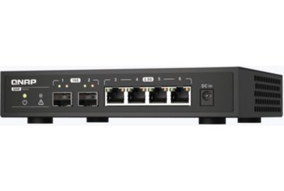 Switch ethernet QNAP QSW-2104-2S 4ports 2.5Gb+2ports 10 GB SF