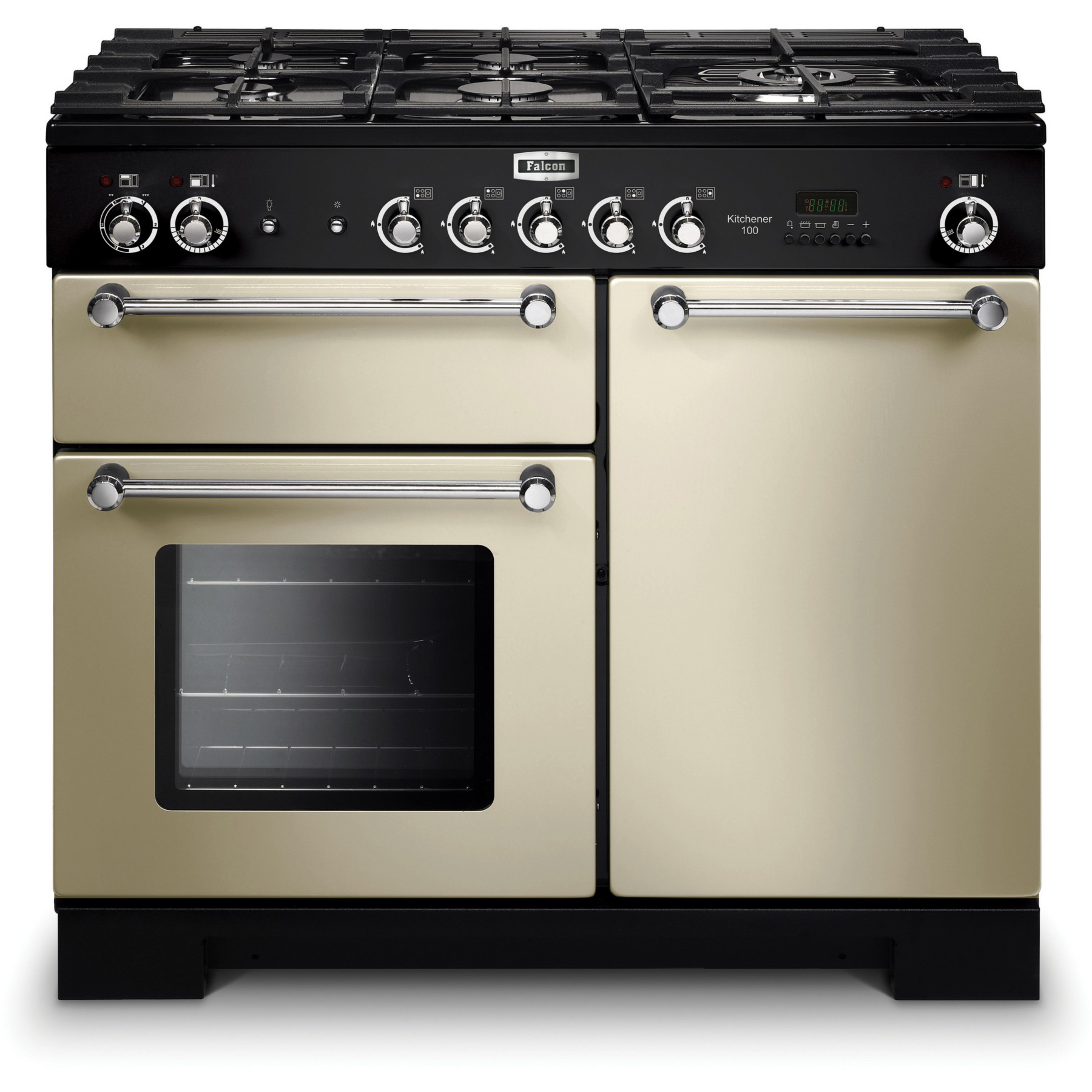 Piano de cuisson gaz FALCON KITCHENER Mixte 100 crème chrome
